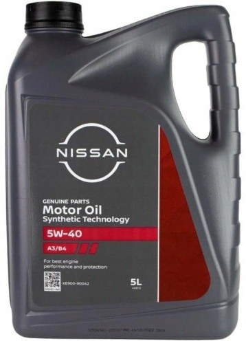 olej Nissan 5w40 A3/B4 5L 5w-40