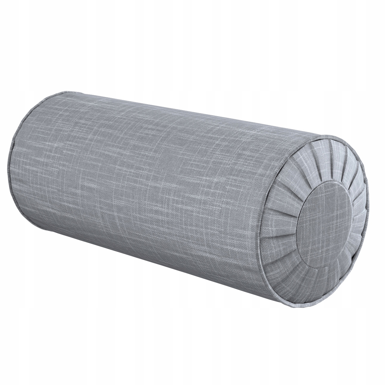Polštář váleček s záložkami Ø20 x 50 cm černý