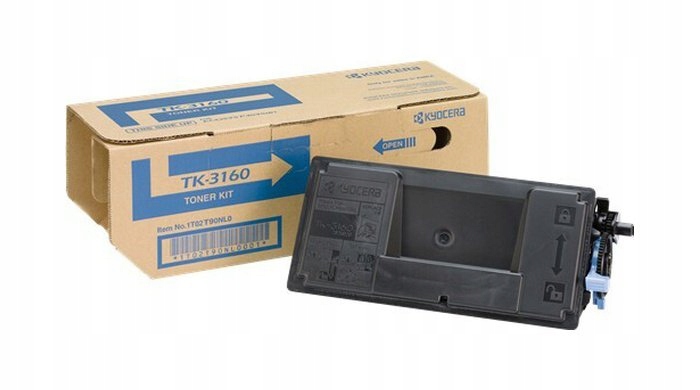 Originální černý toner Kyocera TK3160, TK-3160 (1T02T90NL0)