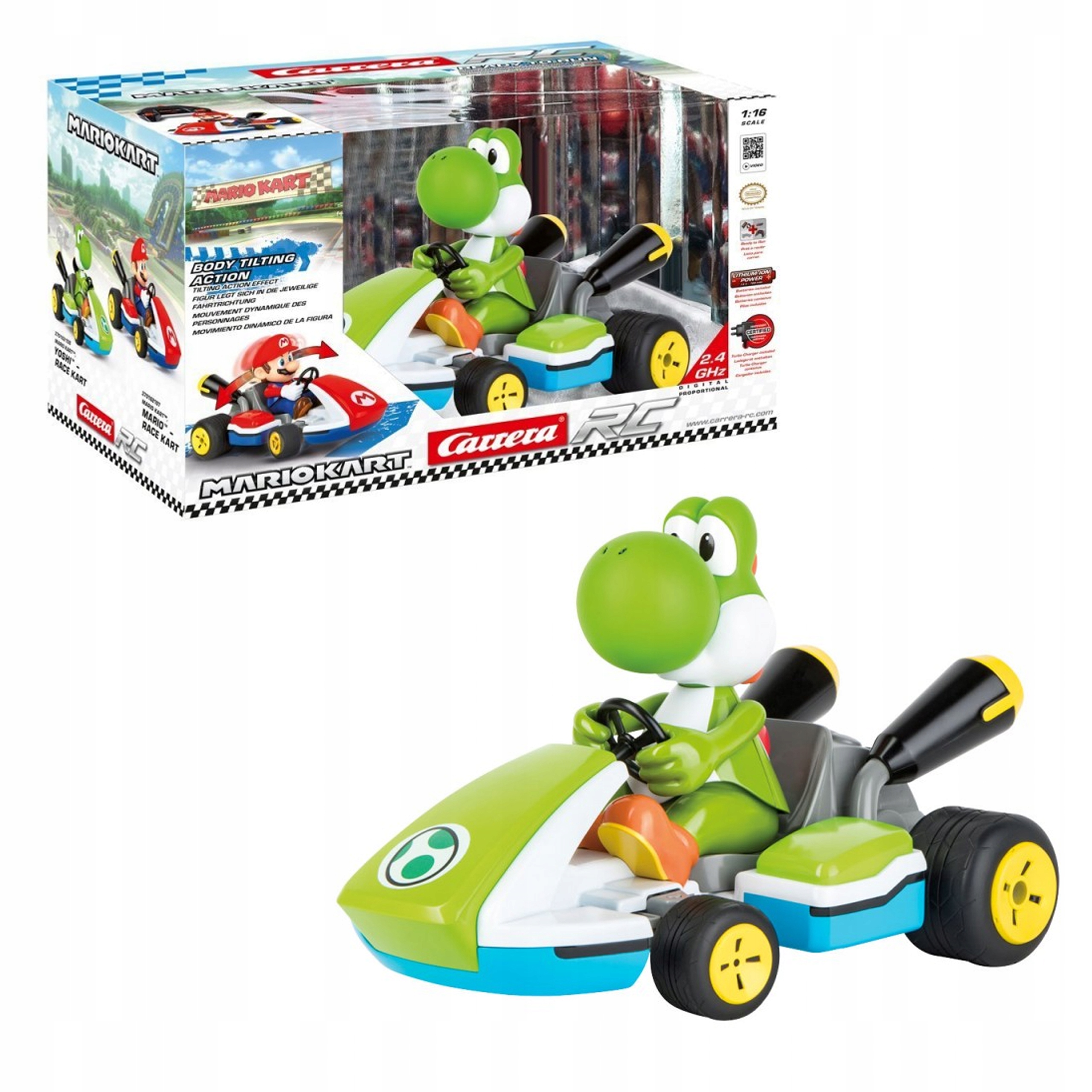 

Carrera Rc Auto Zdalne 1:16 Mario Dzień Dziecka