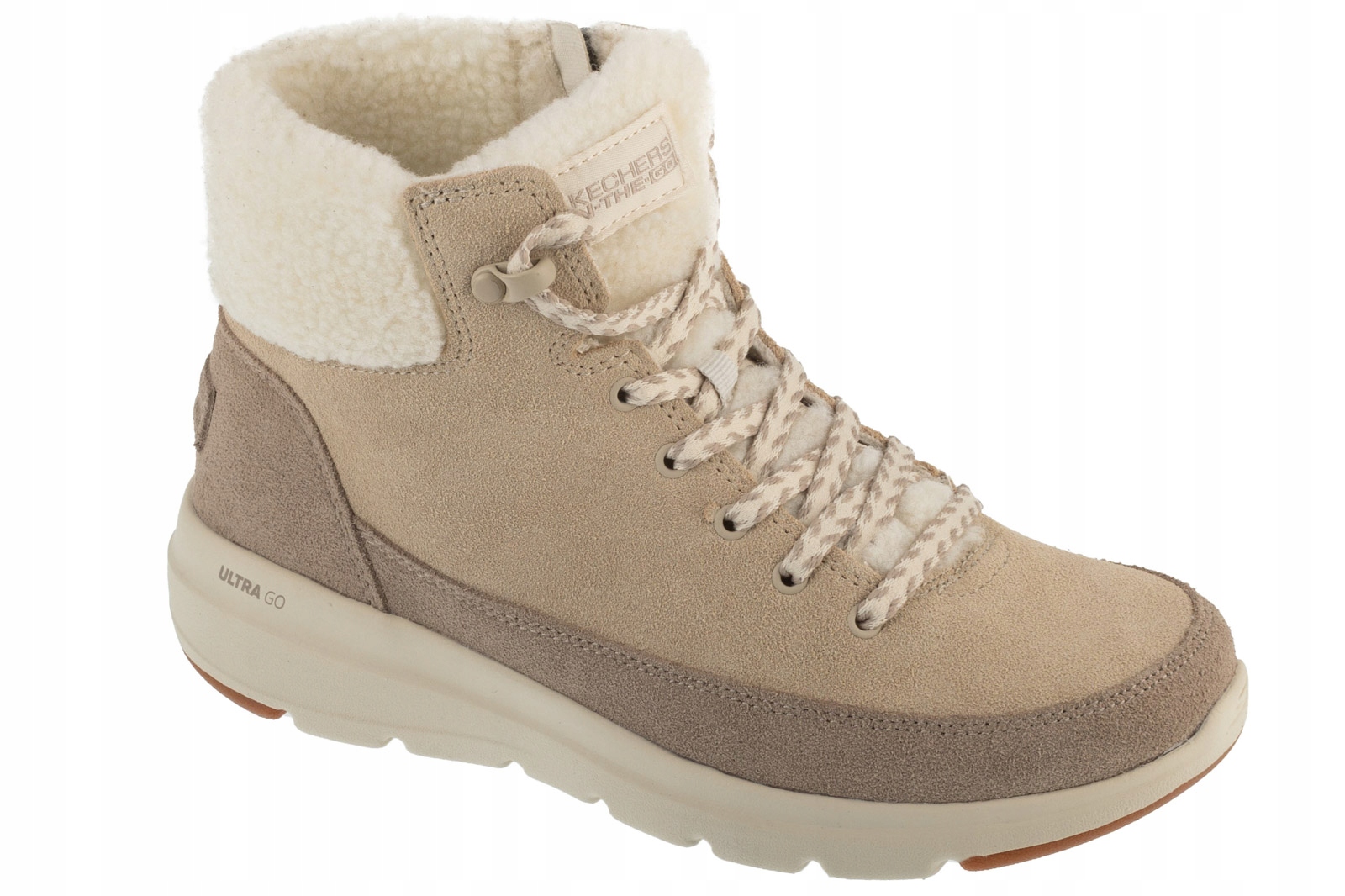 Skechers Glacial Ultra Autumn Days [40] Dámské zimní boty z broušené kůže