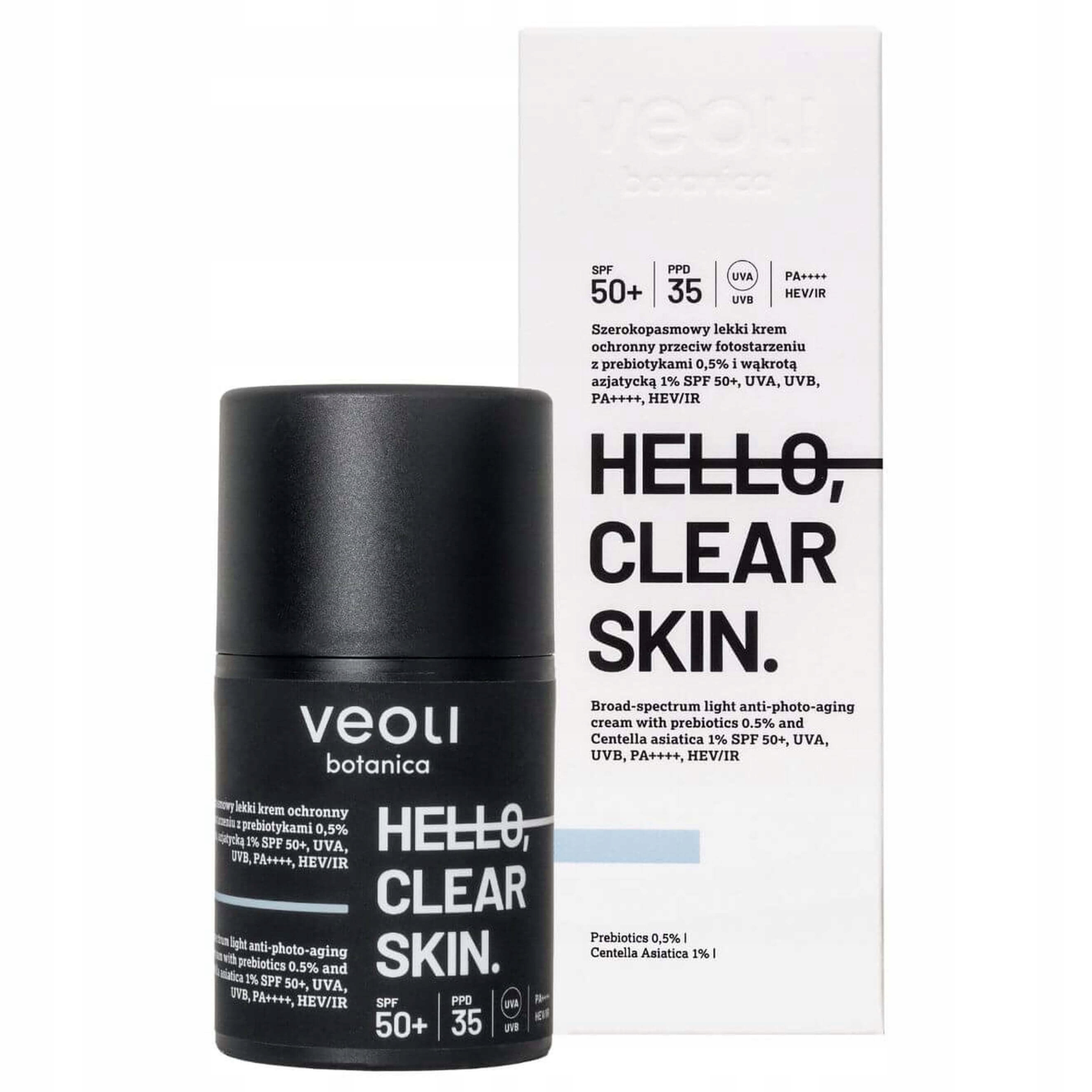 Veoli Botanica Hello Clear Skin 50 Spf na den 50 ml