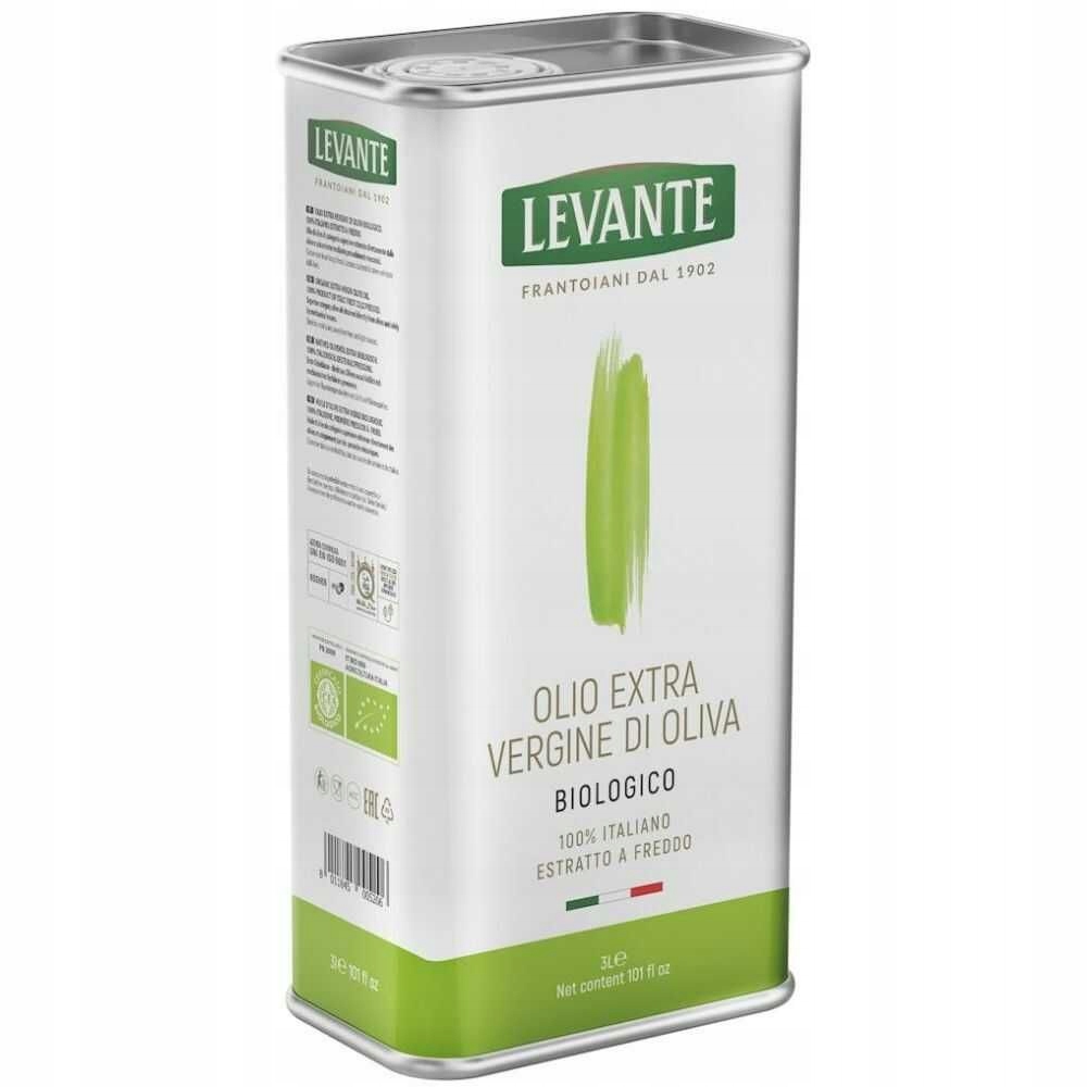 Oliwa z Oliwek Extra Virgin Bio 3 l Levante