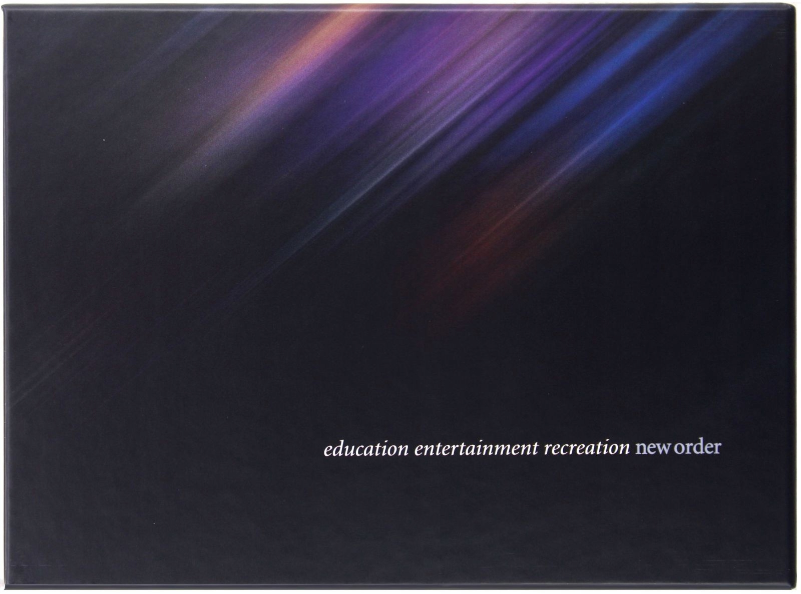 New Order: Education, Entertainment, Recreation [BLU-RAY]+[2CD]