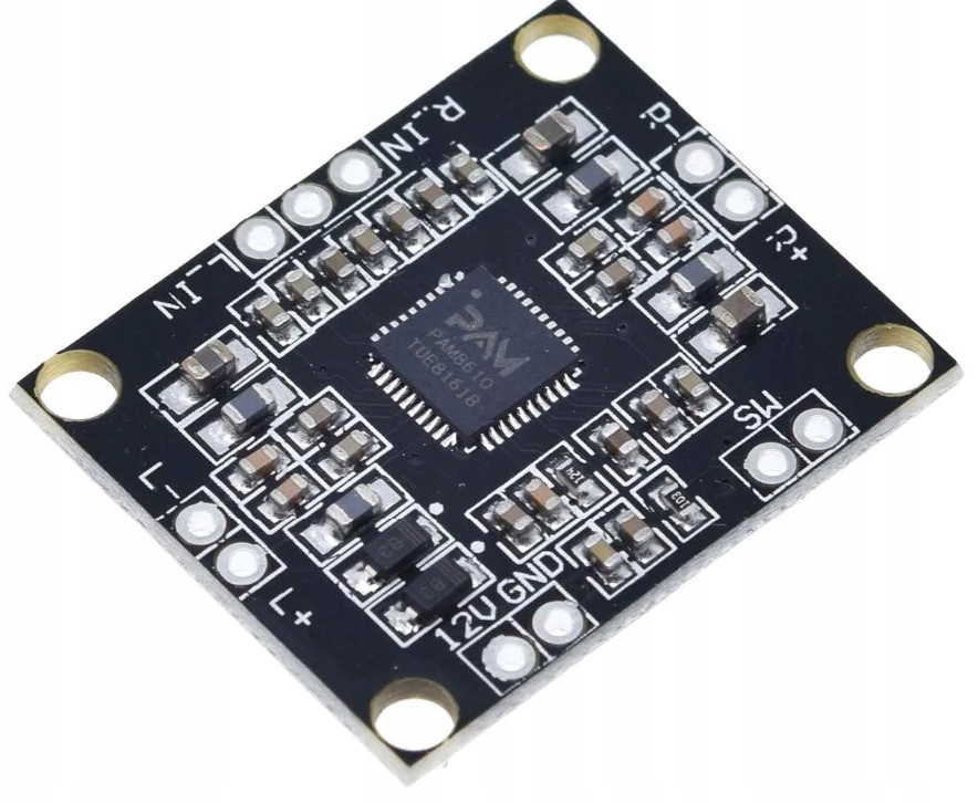 

Moduł wzmacniacz mocy audio 2x15W PAM8610