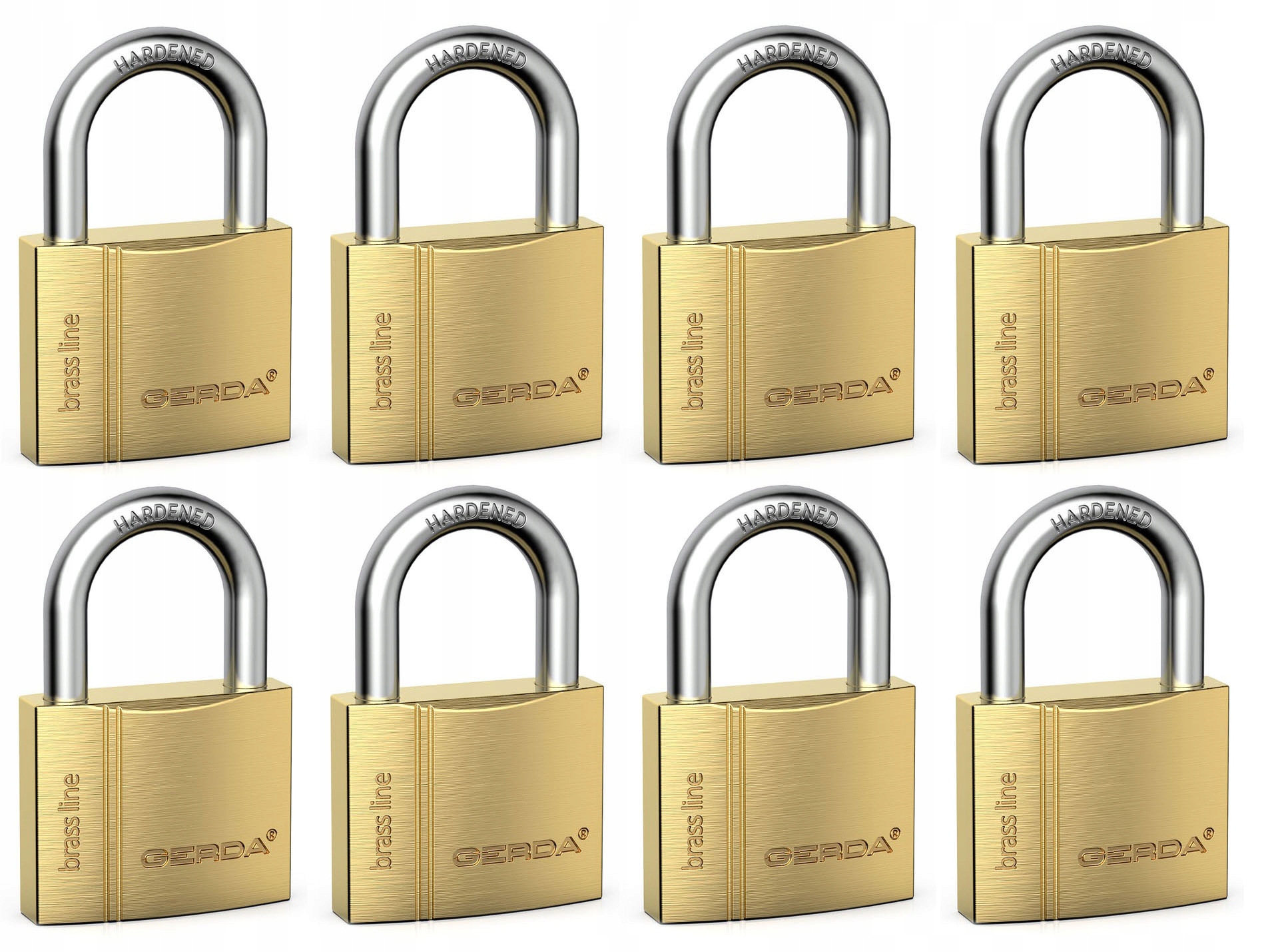 

Gerda 8 Kłódki Na 1 Klucz System Jednego Klucza 30