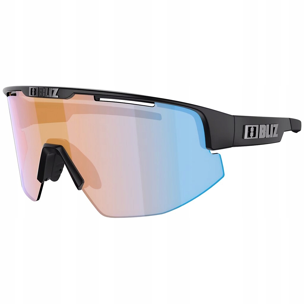 Sluneční brýle Bliz Matrix Small Nano Optics Black/Coral Orange