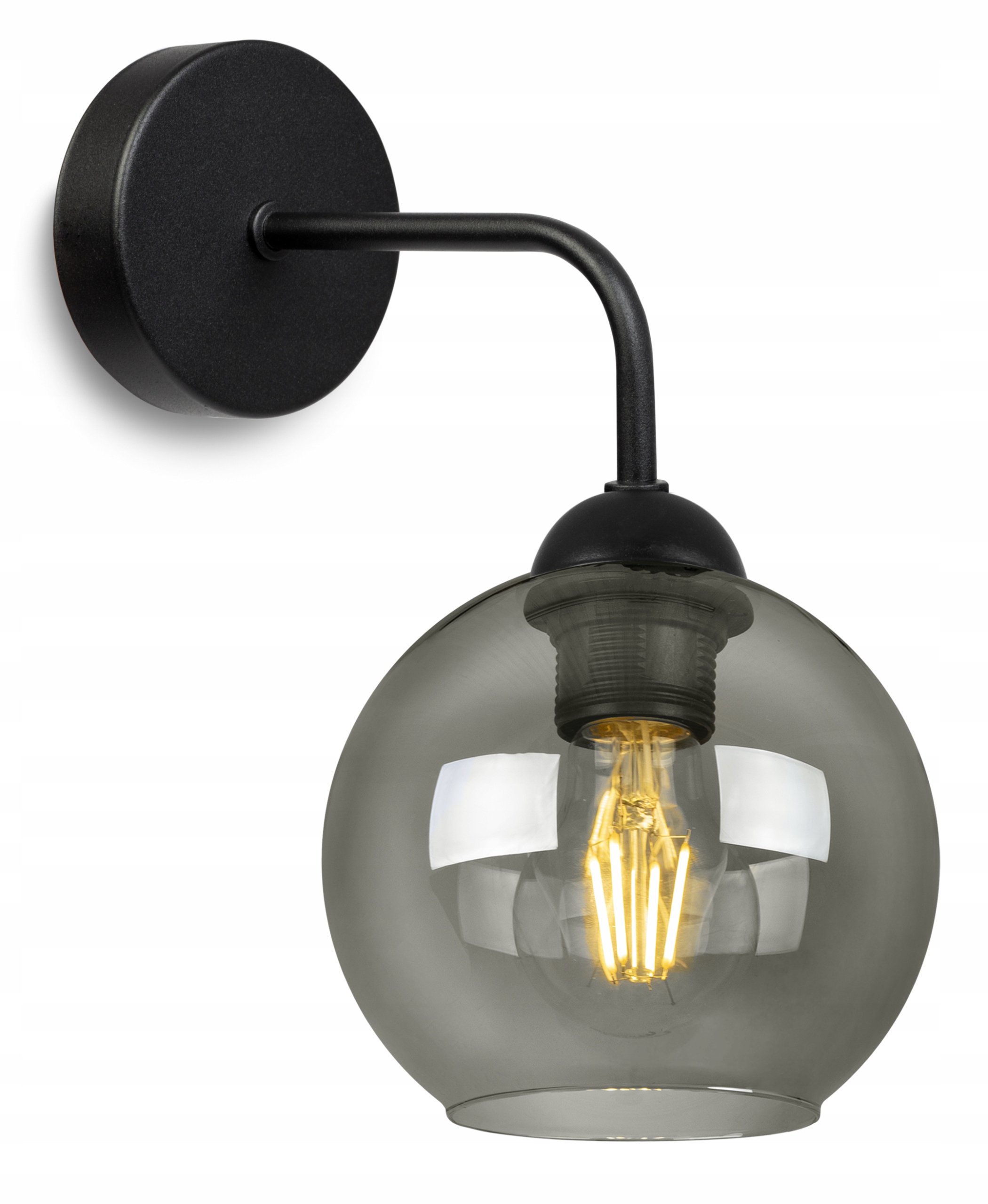 Nowoczesna Lampa Knkiet Szklany Klosz