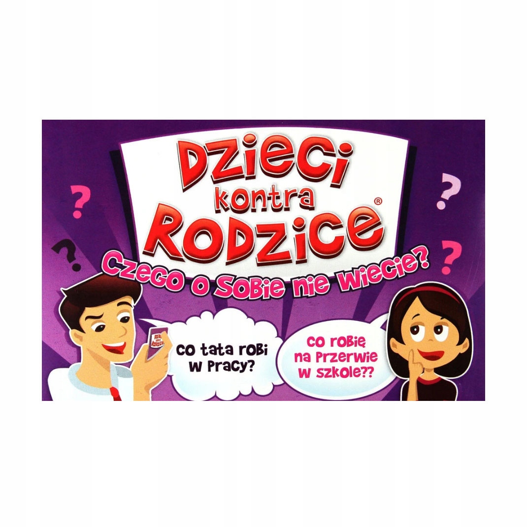 

Dzieci Kontra Rodzice Czego O Sobie Nie Wiecie 