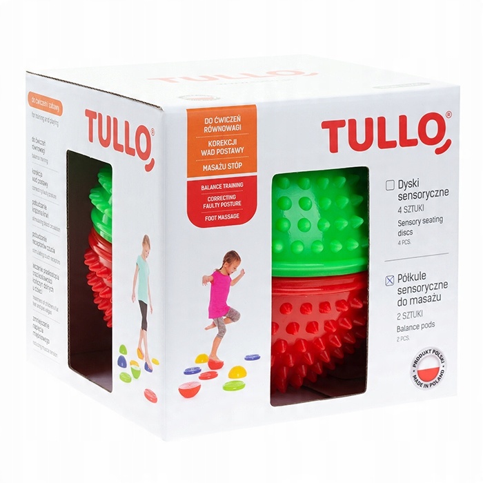 

Tullo Półkule Sensoryczna 2szt polski producent