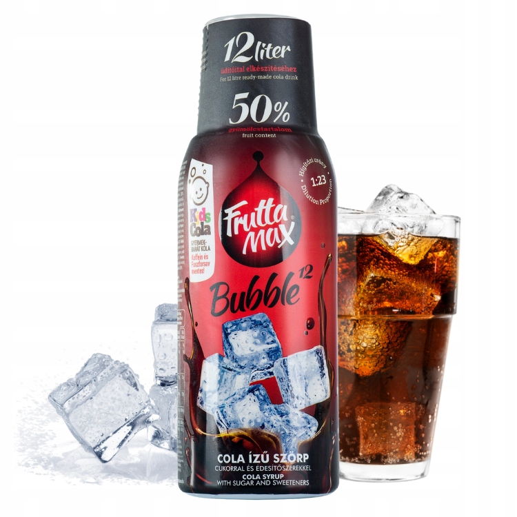 Syrop do wody koncentrat Fruttamax 500 ml COLA
