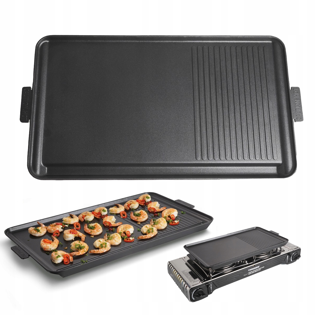 Nakładka grillowa Patelnia do Tiross TS-271