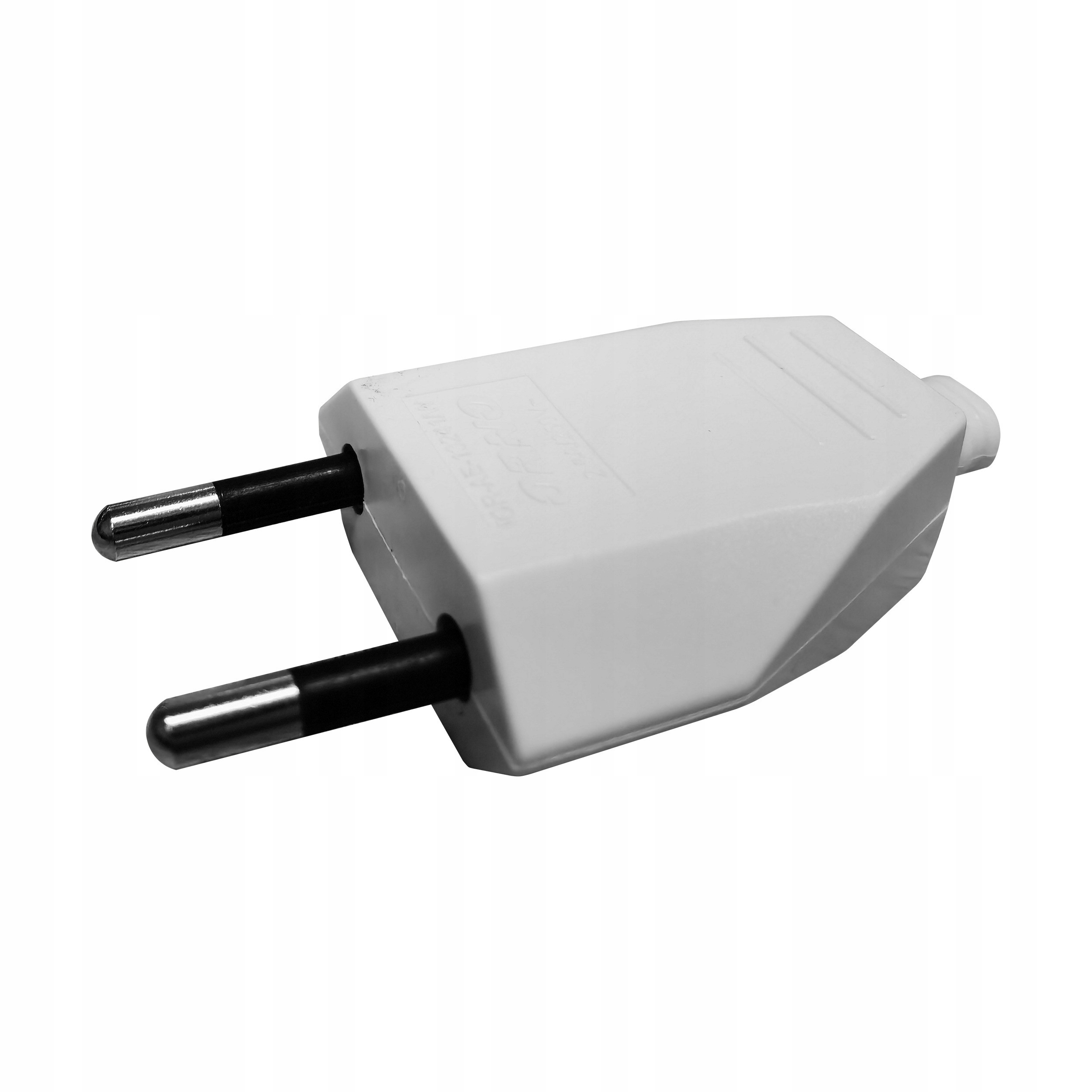 

Wtyczka płaska bez uziemienia 2,5A 250V poliwęglan