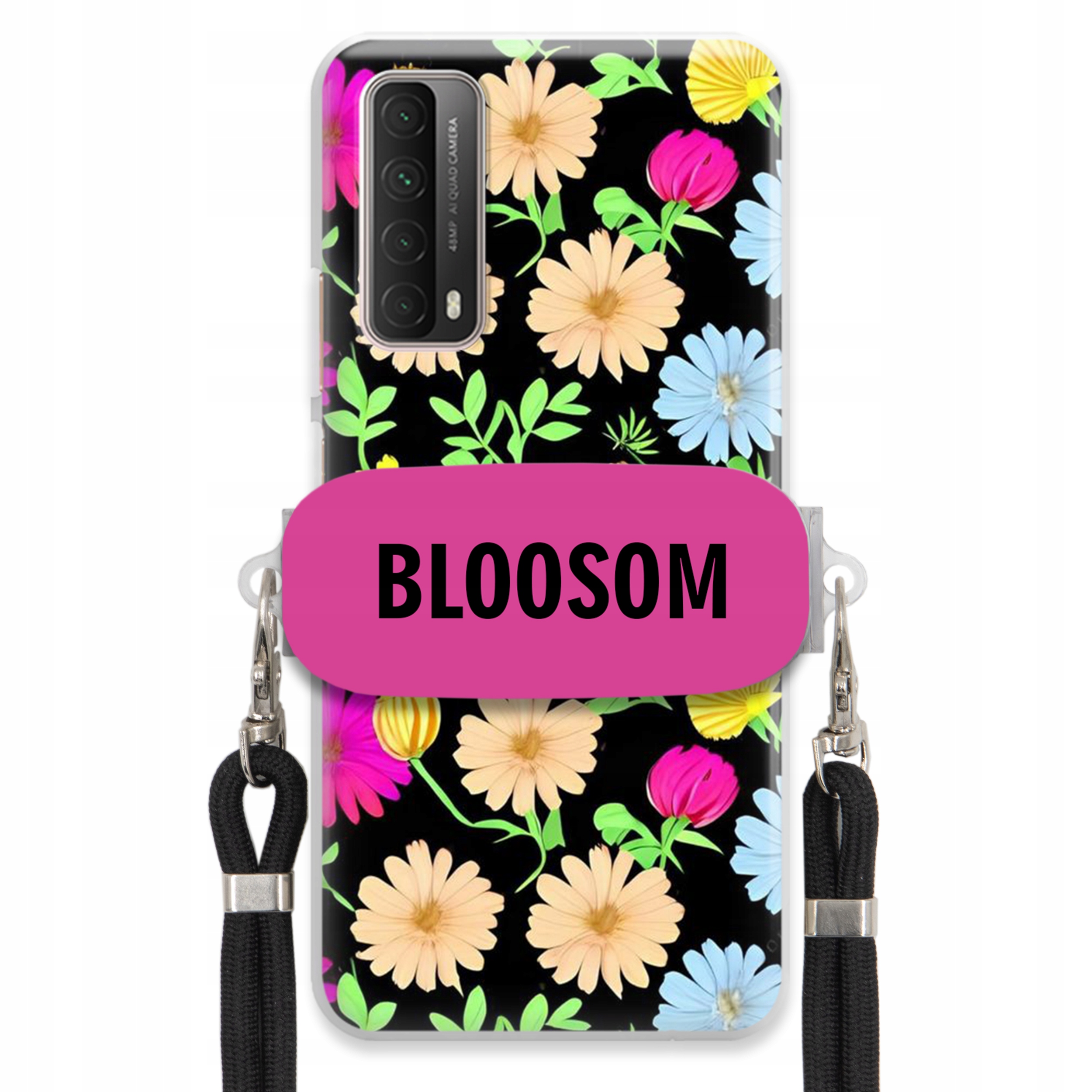 Puzdro Crossbody Pre Huawei P Smart 2021 Puzdro Kvety Bloosom Flower