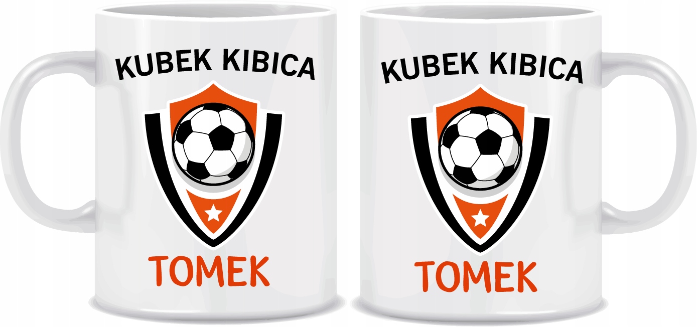 

Kubek Kibica z imieniem Piłka Nożna 330 ml