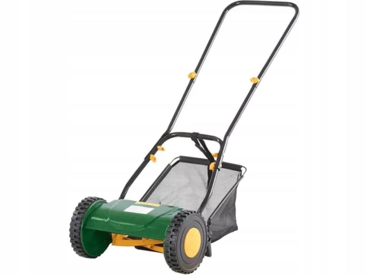 Kosiarka ręczna pchana KOSZ 25 litrów REGULACJA szerokość 30cm EAN (GTIN) 3663602939276