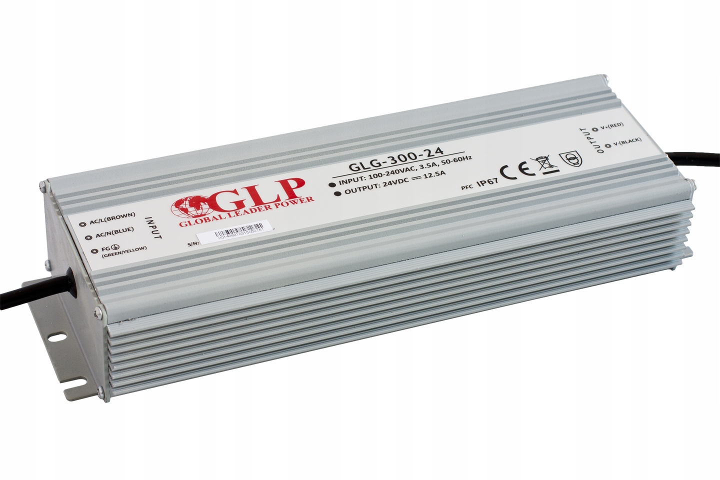 GLG-300-24, Napájací zdroj, Napájacie zdroje Glp/glg, Glp, impulzný napájací zdroj Pfc 300W...