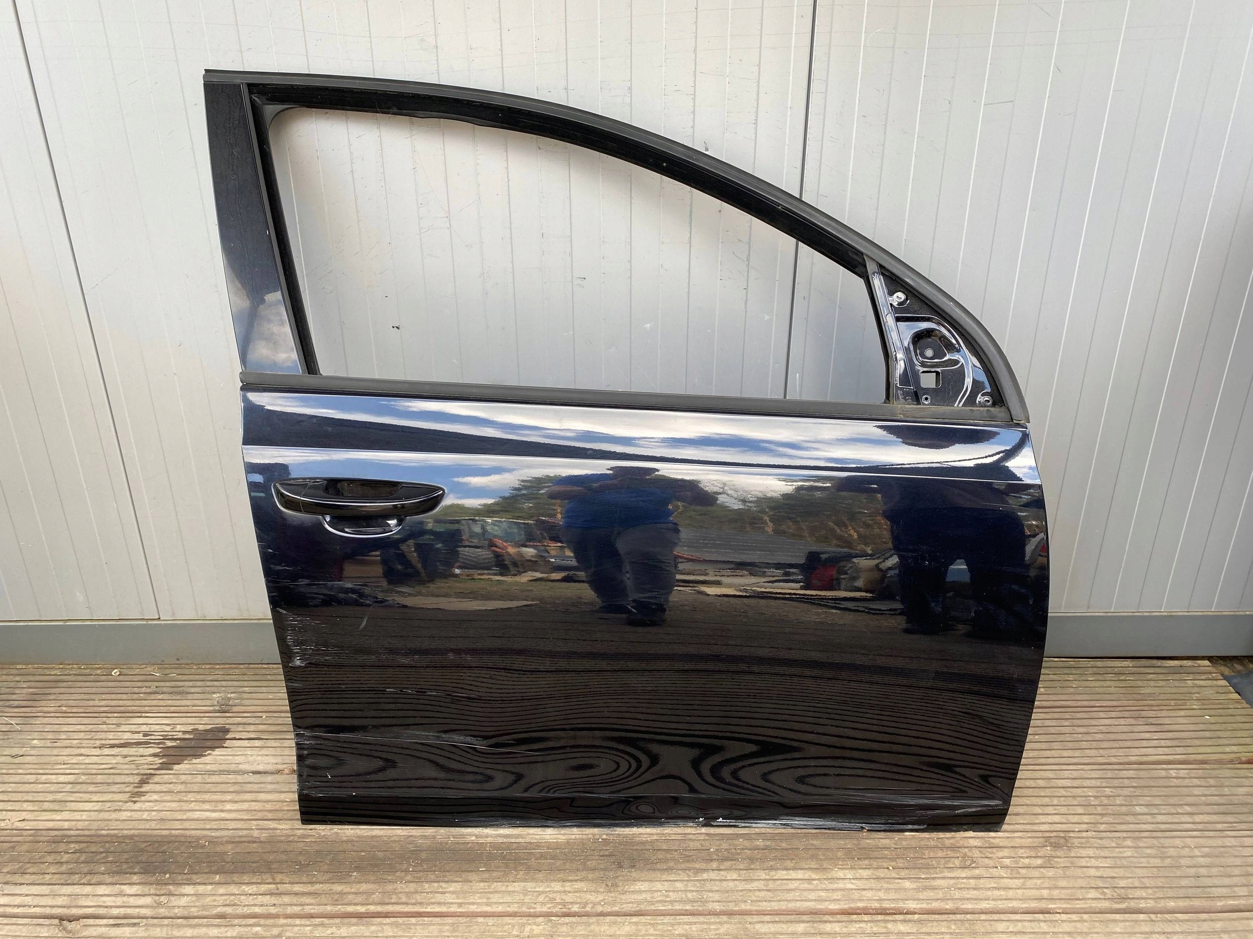 VW GOLF VI HB 5D complete door right front front LC9X black