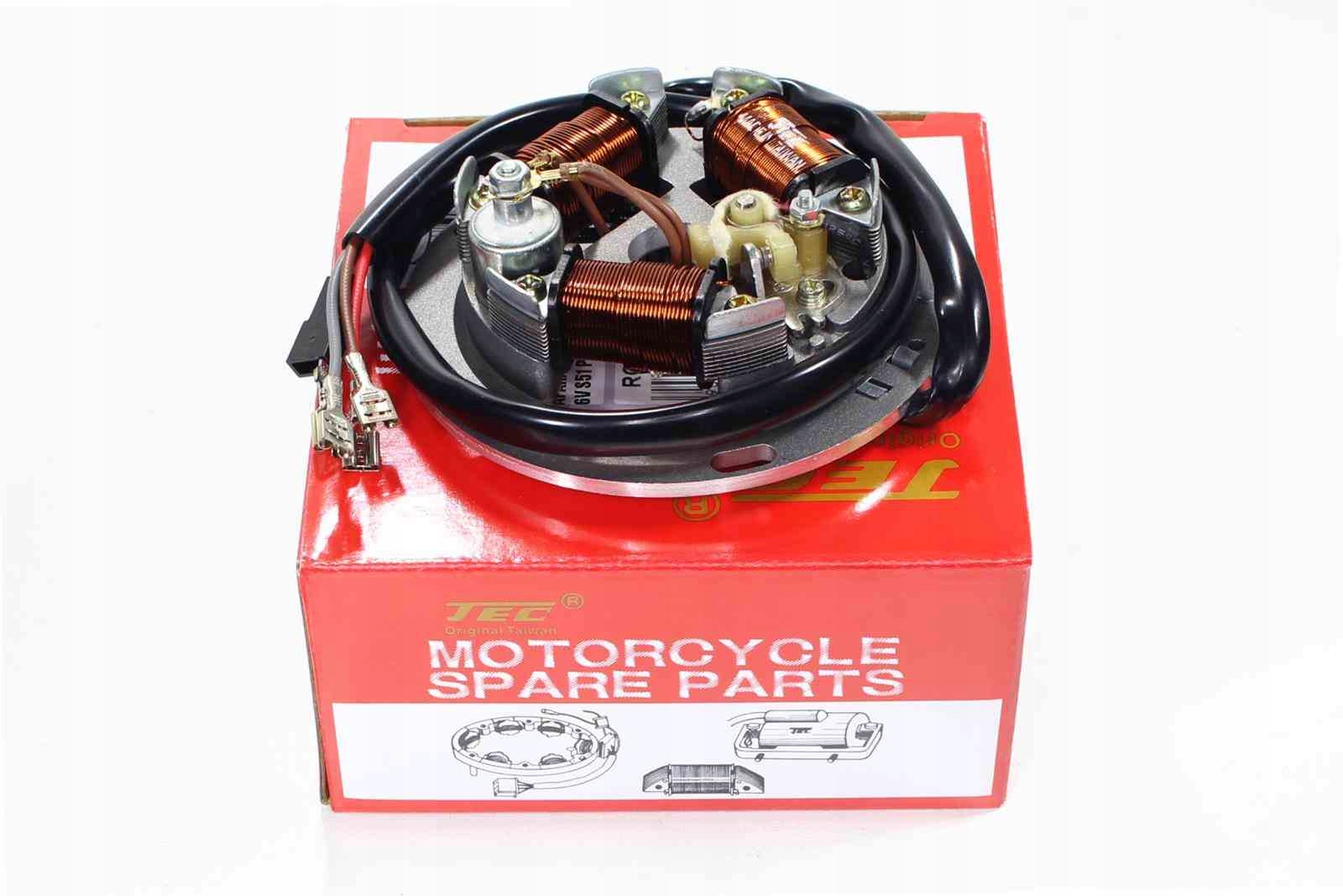 APARAT ZAPŁONOWY STATOR SIMSON 6V S51 PLATYNA TAIWAN