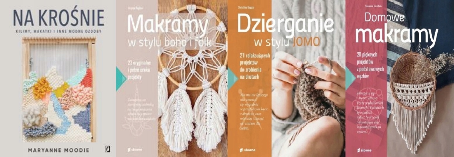 Na krośnie makatki Makramy boho folk+ Dzierganie Jomo+ Domowe makramy-Zdjęcie-0