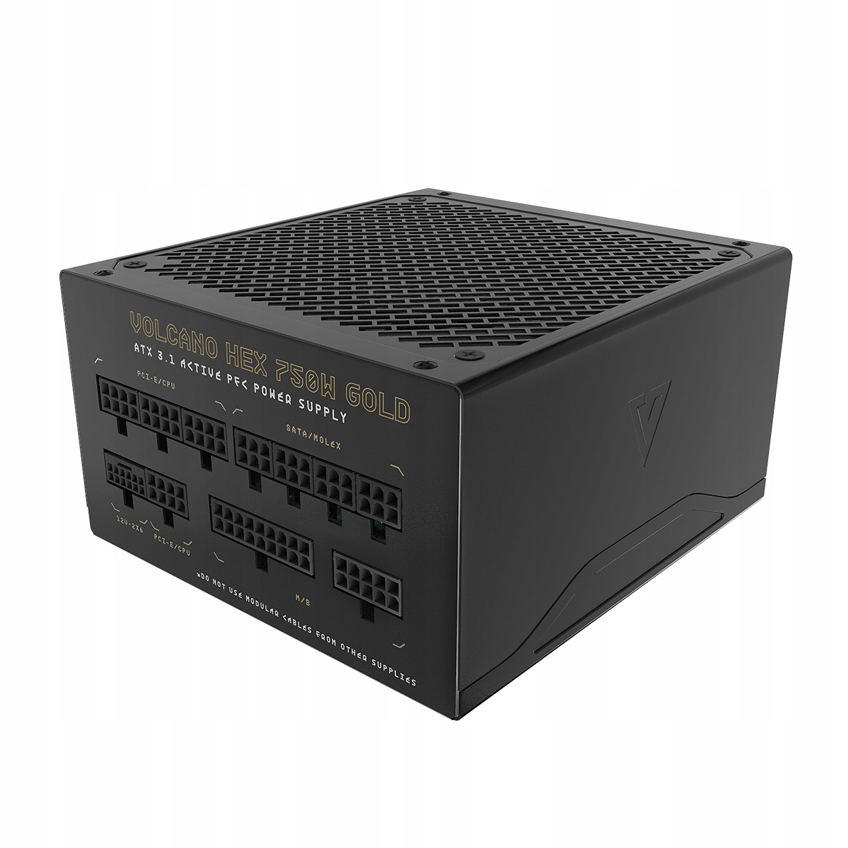 Napájecí zdroj Atx 750W Gold Modecom Volcano Hex 140 mm Modulární