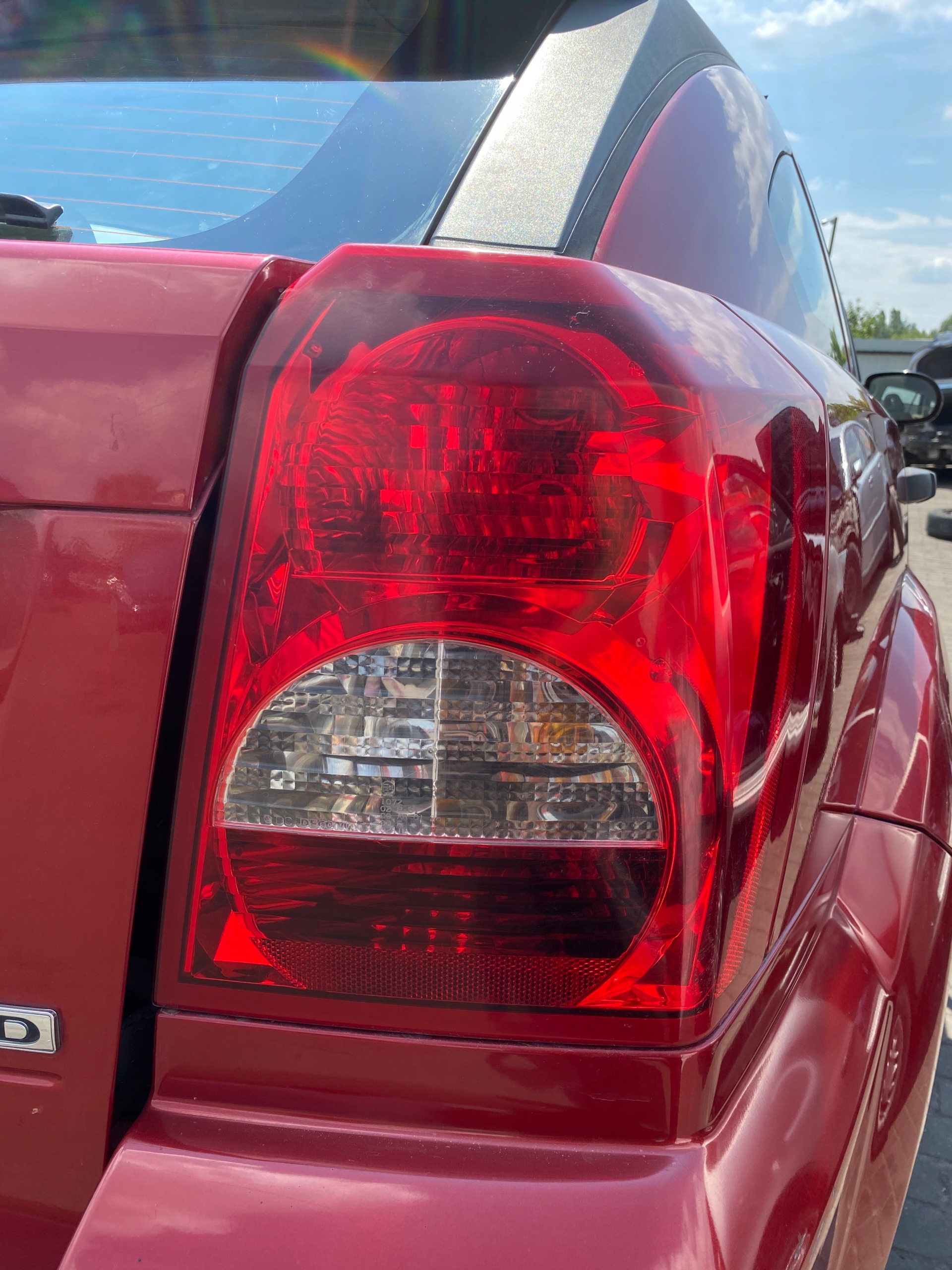 light right rear rear part Dodge Caliber 06-12