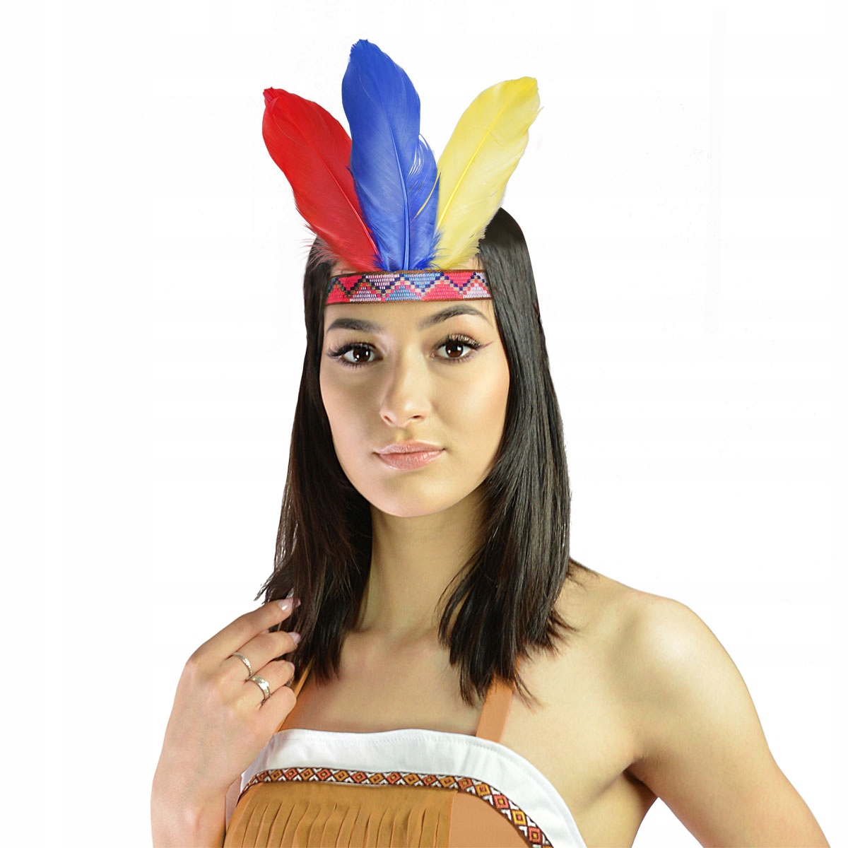 

pióropusz indiański indianina indianin kostium