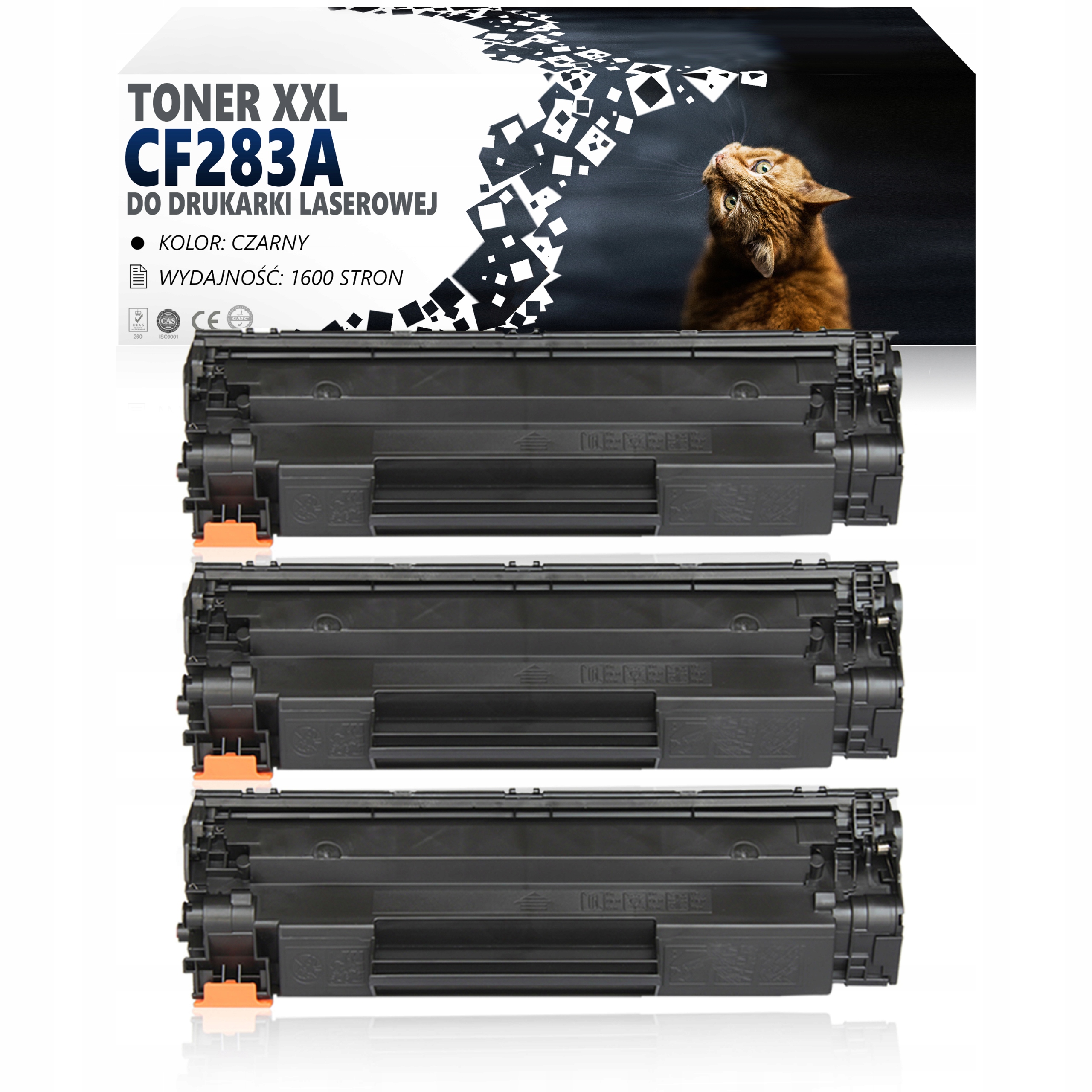 

3 Toner Do Hp Laserjet Pro Mfp M127fw M125a M125nw