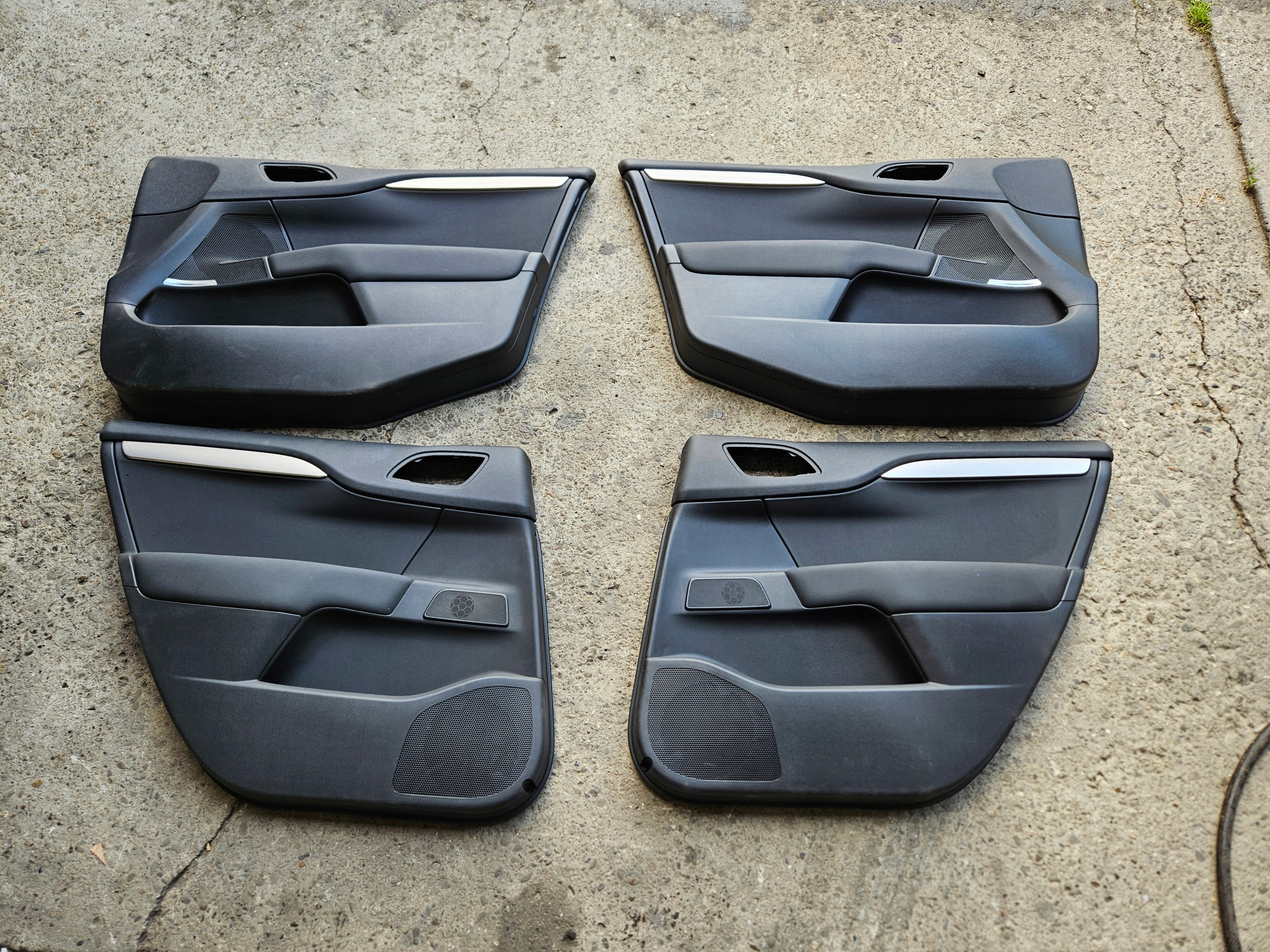 upholstery side for door CITROEN C4 B7 II 2010-2017