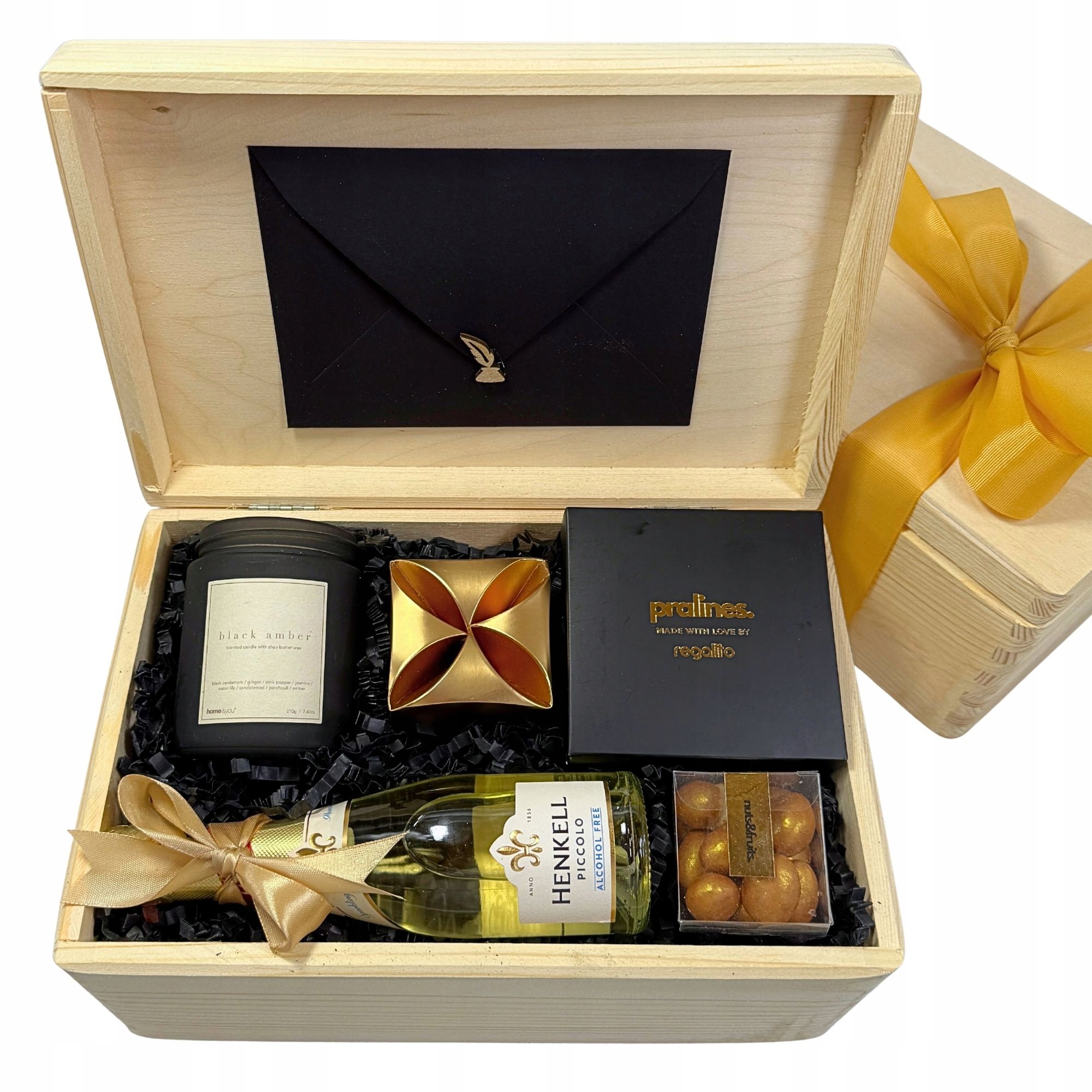 Box nr 672 Zestaw Kosz Prezentowy Upominek Personalizowany Pudełko