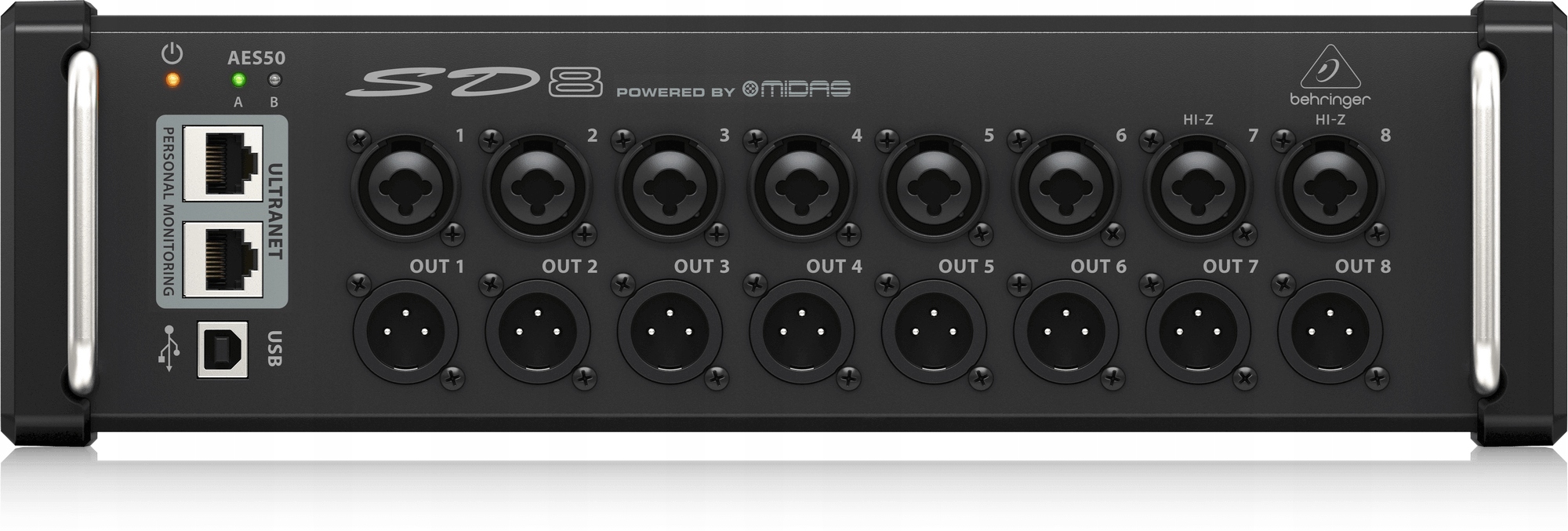 SD8 stagebox cyfrowy 8-kanałowy Behringer