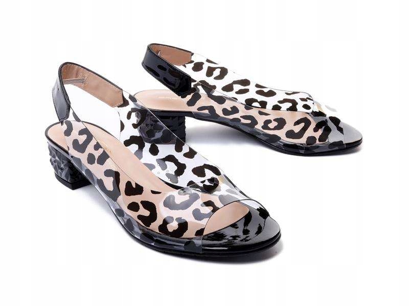 Sandały damskie Brenda Zaro 4333 leopardo r38