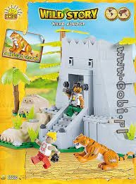COBI 22220 Wild Story Siedlisko Tygrysa