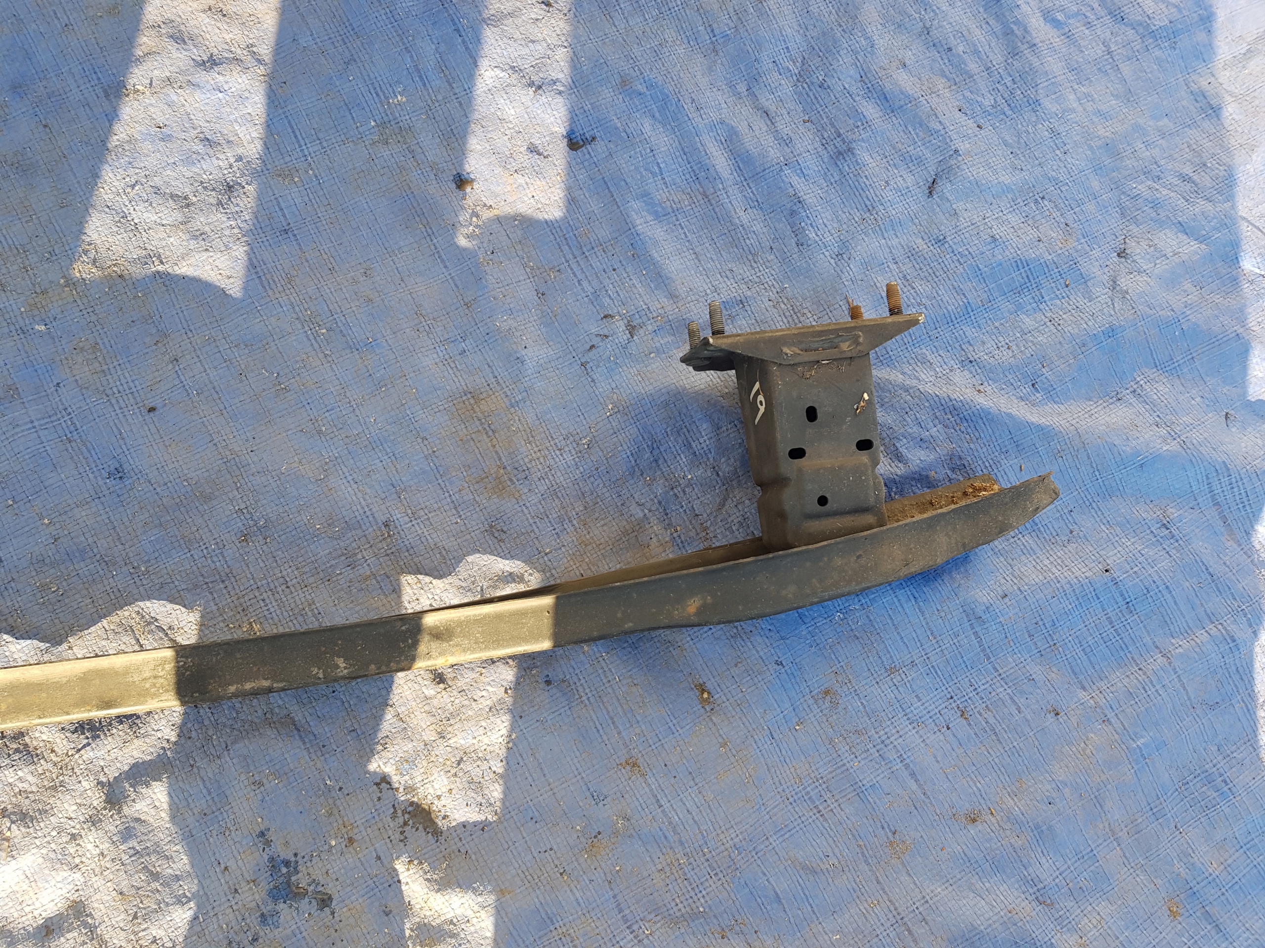 pillar bumper support rear part MERCEDES W212