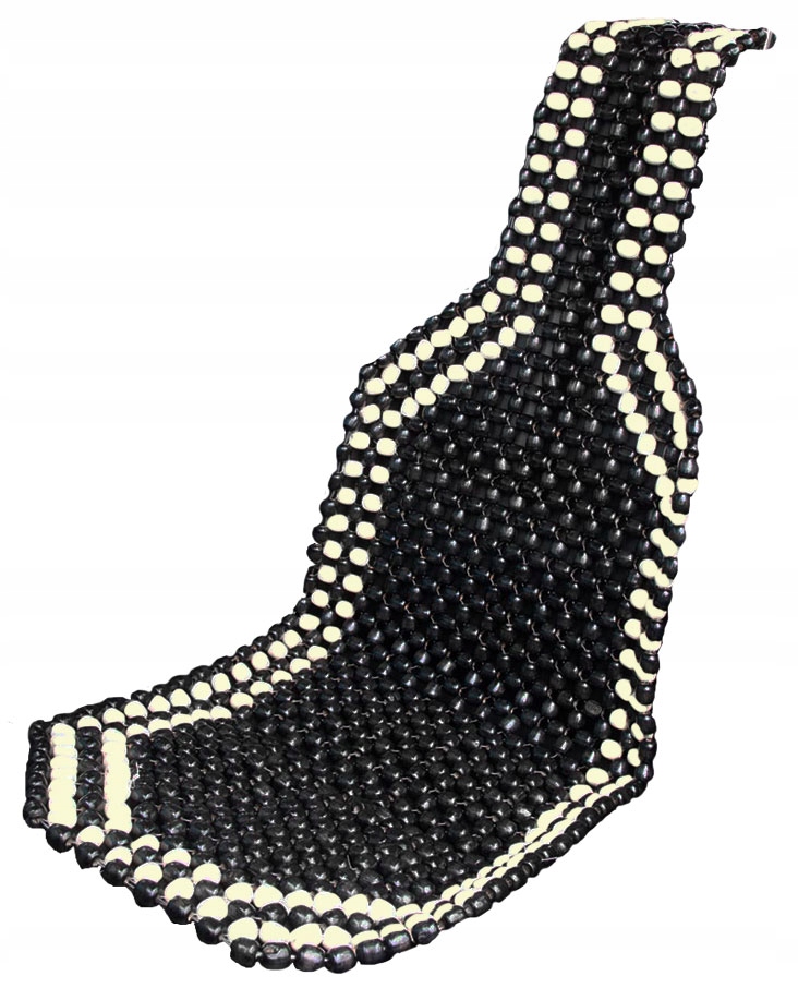 MATA NA SIEDZENIE KORALIKI DREWNIANE POKROWIEC NA FOTEL SAMOCHODOWY OSŁONA Producent Agmi