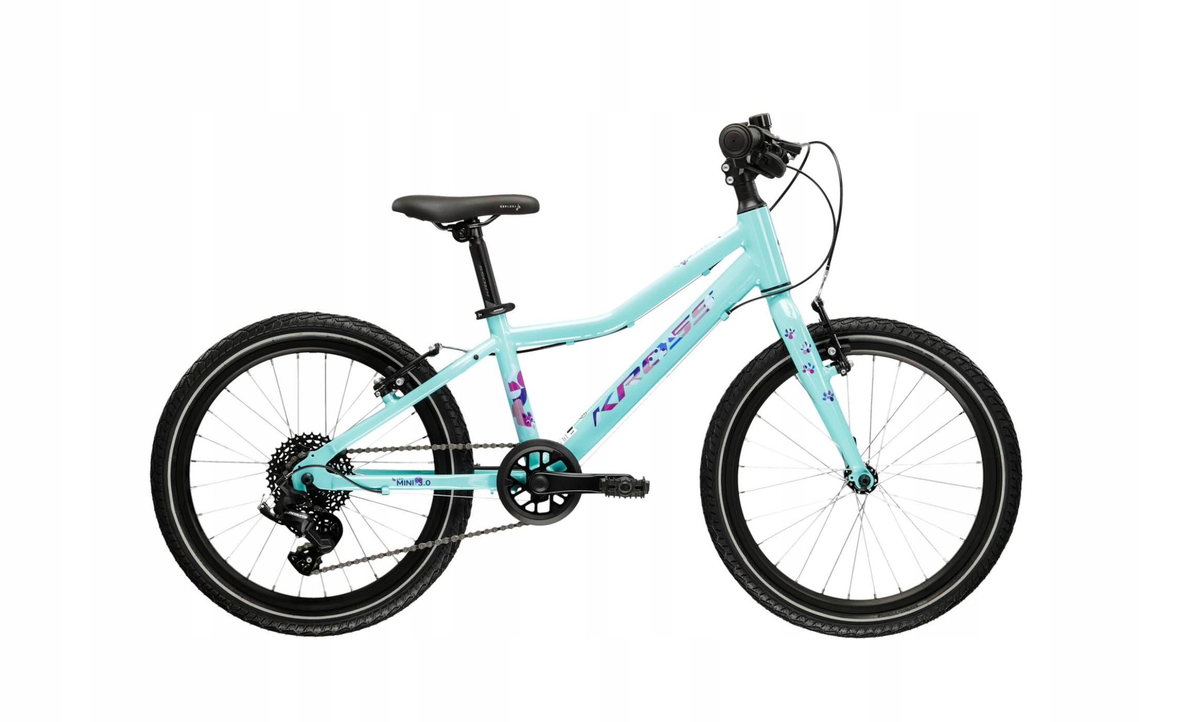 Rower dziecięcy Kross Mini 3.0 20" rama 11" wiek 5+ kolor morski 2025
