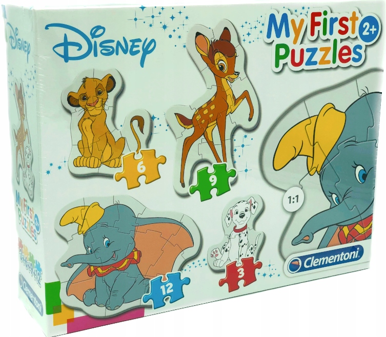 

Moje Pierwsze Puzzle Disney Classic 3+6+9+12 el.