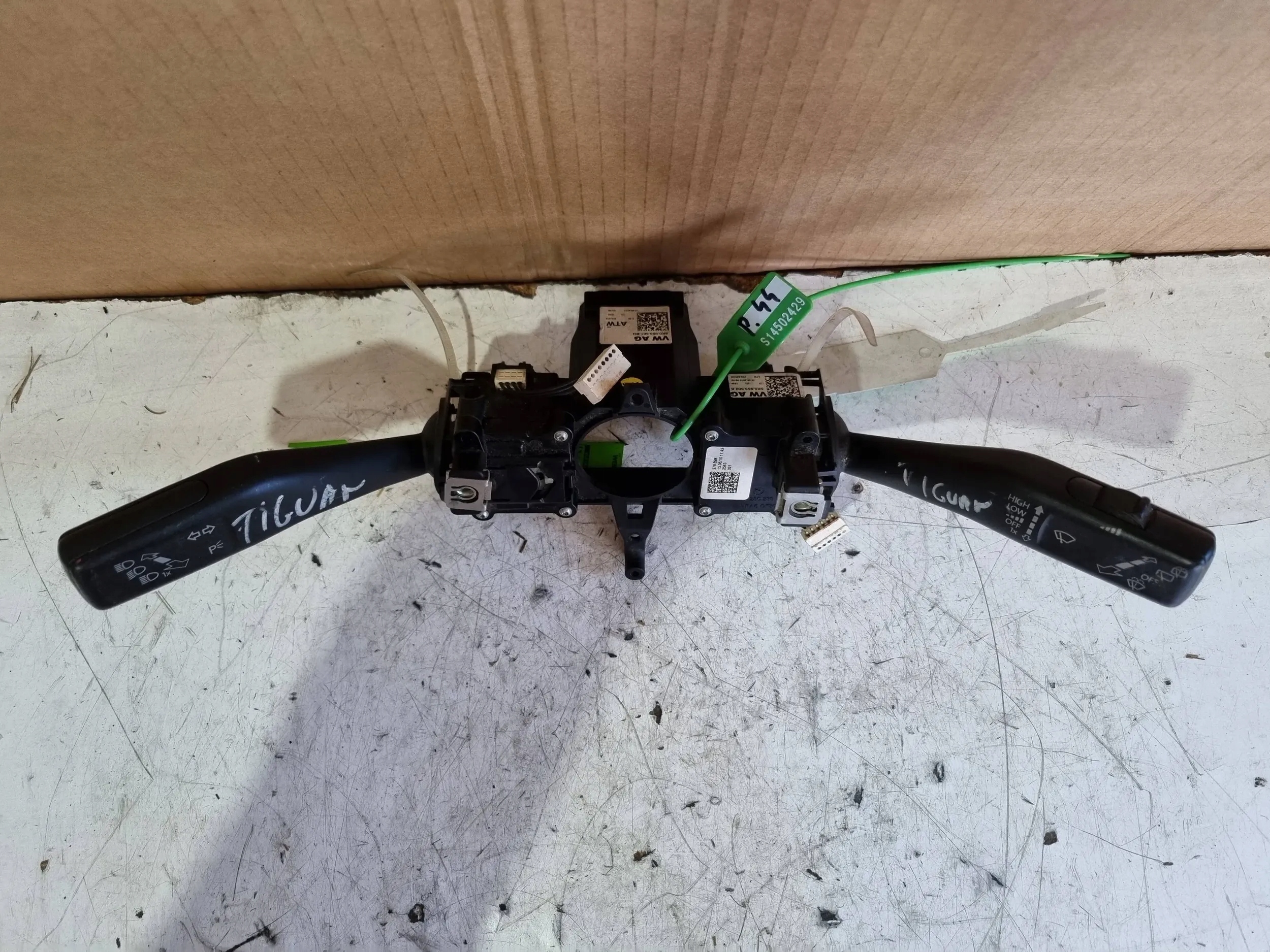 DEVIO LUCI TERGICRISTALLO TERGI DEVIO LUCI DEVIO 5K0953501BG VW TIGUAN LIFT GOLF VI