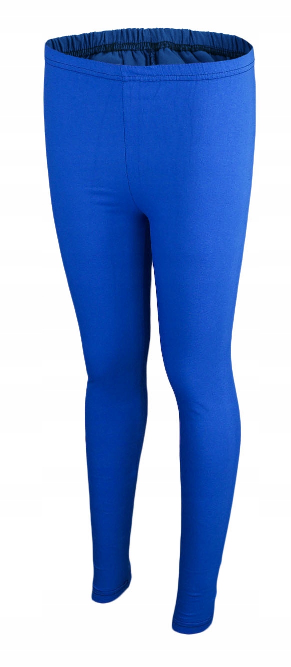 

Damskie Spodnie Legginsy Gładkie Blue Pl Adi _XL