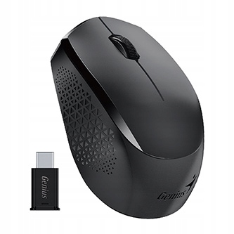 Genius NX-8000S Type-C Mysz bezprzewodowa, czarna, 1200DPI
