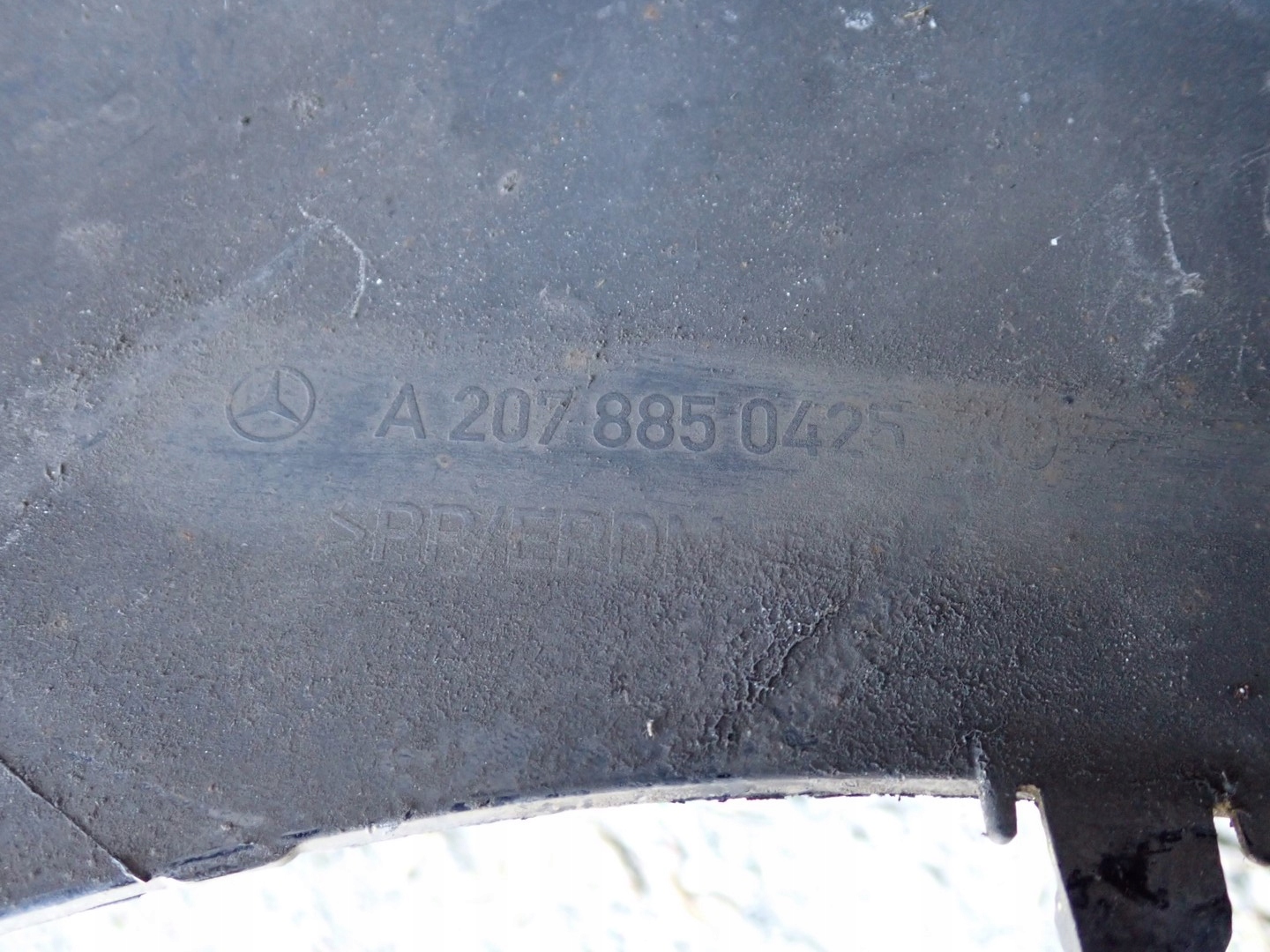 bumper front front MERCEDES E class COUPE 207 2009-2013R A2078850425