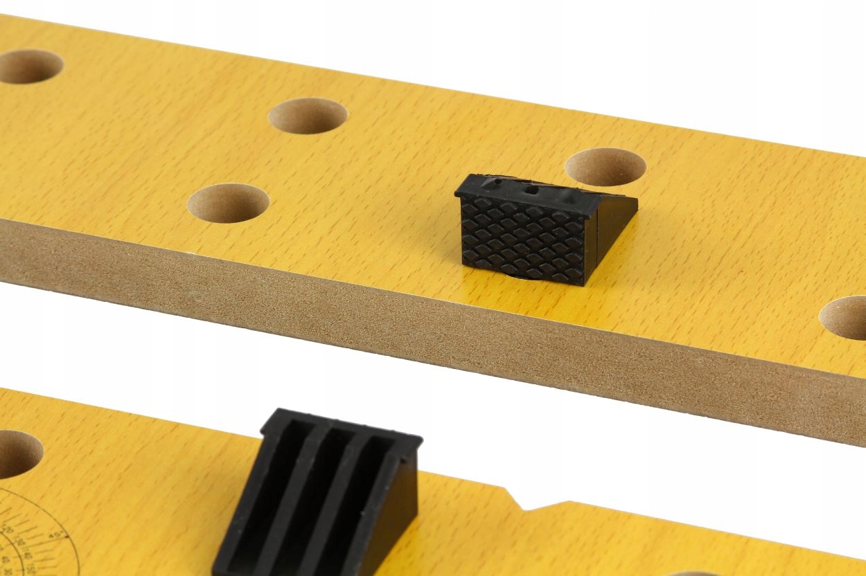 STÓŁ WARSZTATOWY stolarski STOLIK rozkładany imadło 100KG blat roboczy Głębokość produktu 24 cm