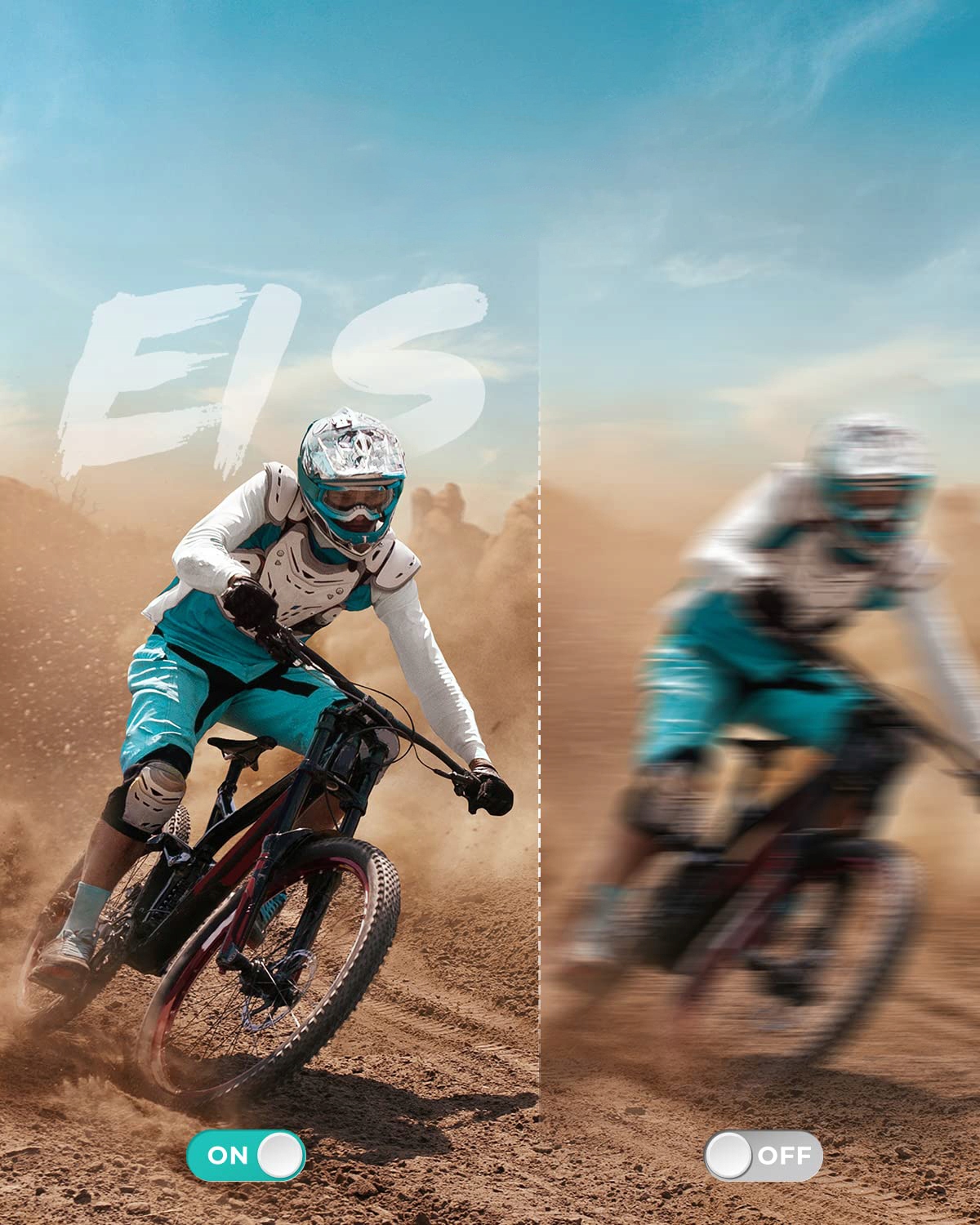 SPORTOWA KAMERA WIFI 4K 24MP 60FPS UHD Mikrofon Z Redukcją Szumów 2x1350mAh Model CU-SPC05 (A836)