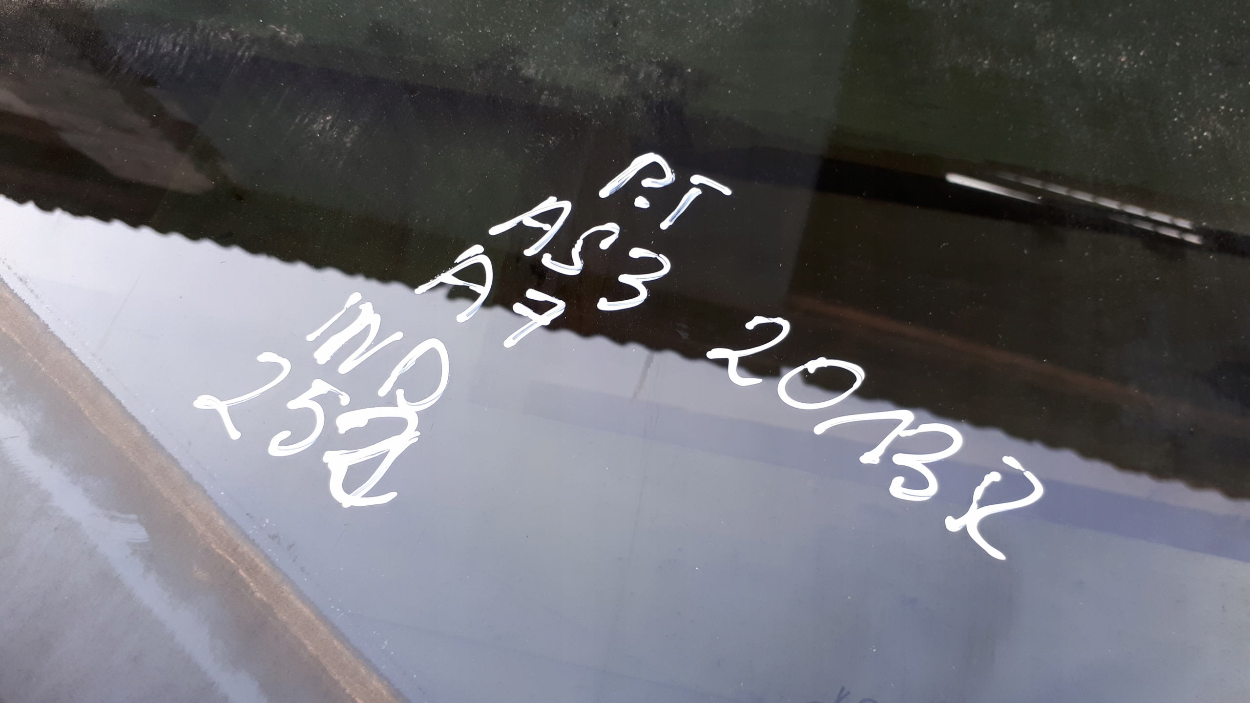 A7 4G S7 window door right right rear part AS3 13R 2013