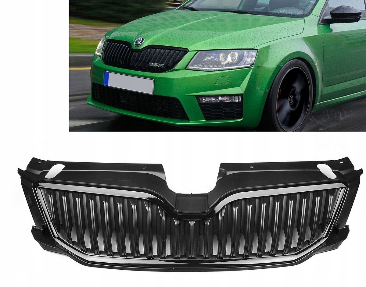 Gril Predný nárazník atrapa Škoda Octavia 5E 13-17 Rs Look