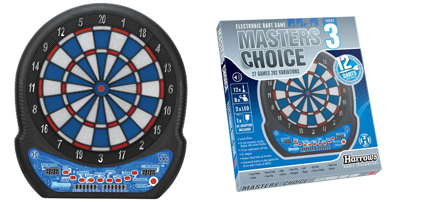 Tarcza Harrows Profesjonalna Elektroniczna Tablica Masters Choice 3