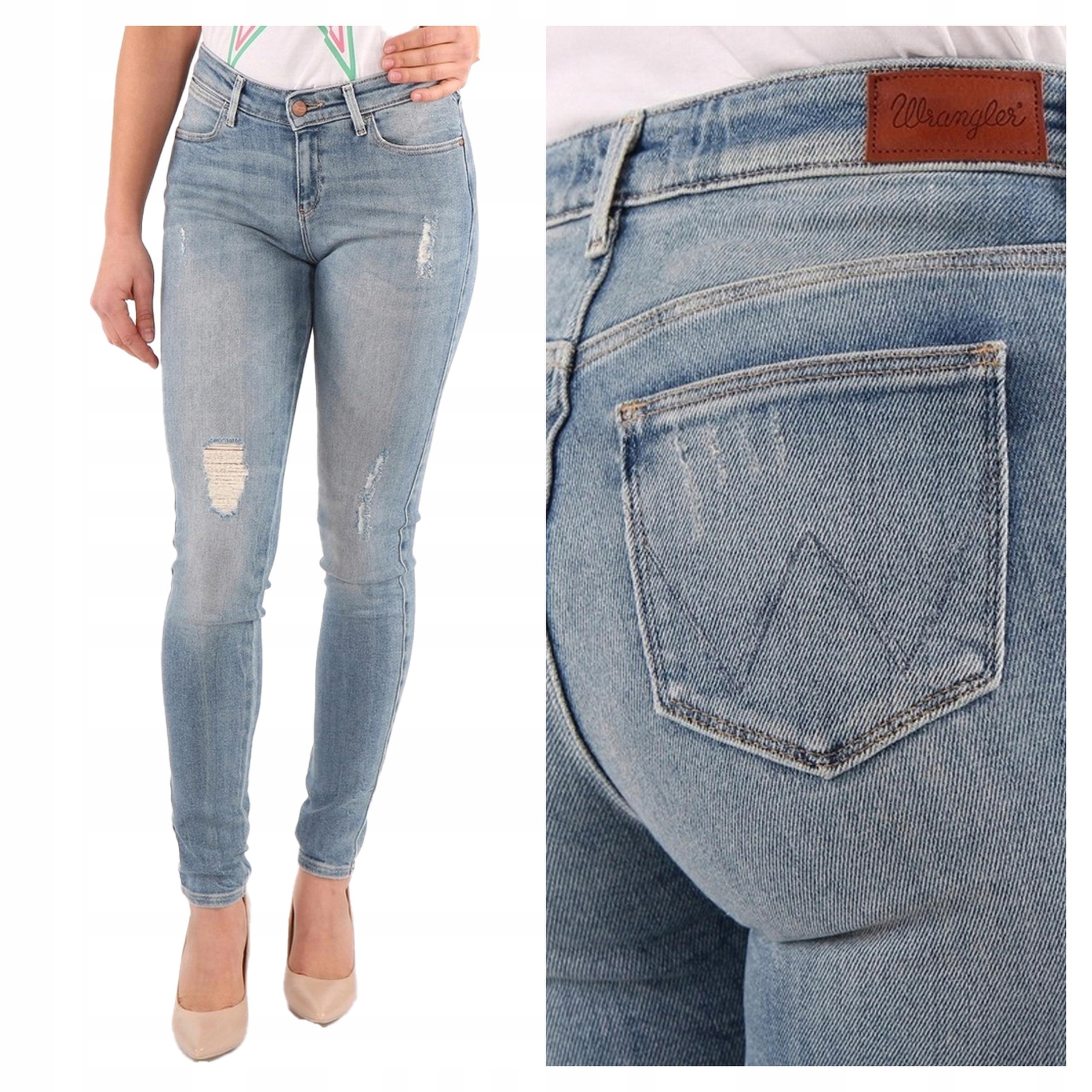 Dámské džínové kalhoty Wrangler Skinny W24 L32