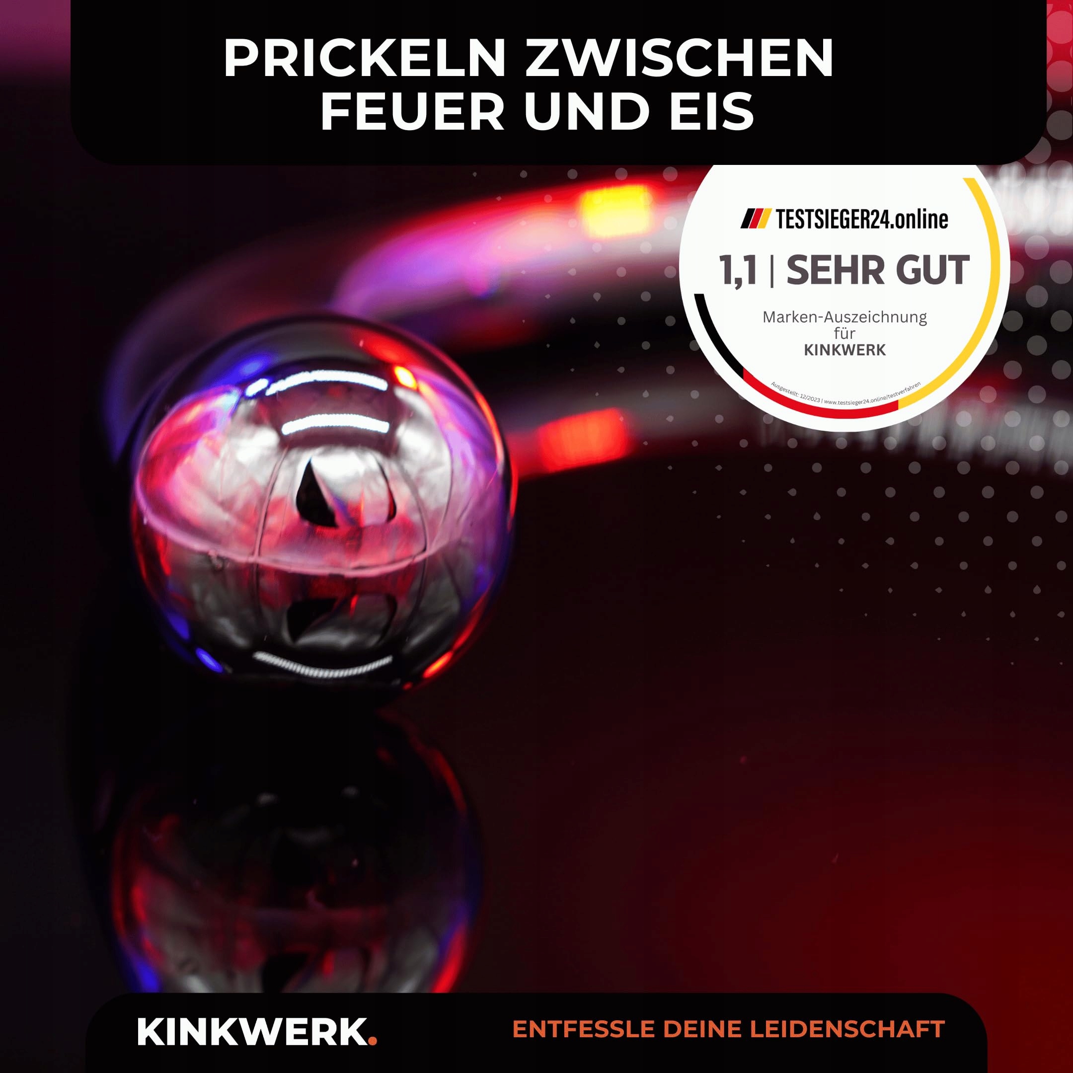 KINKWERK Metalowy Stymulator G-Punktu i Prostaty Dla Kobiet i Mężczyzn — miniatura 3