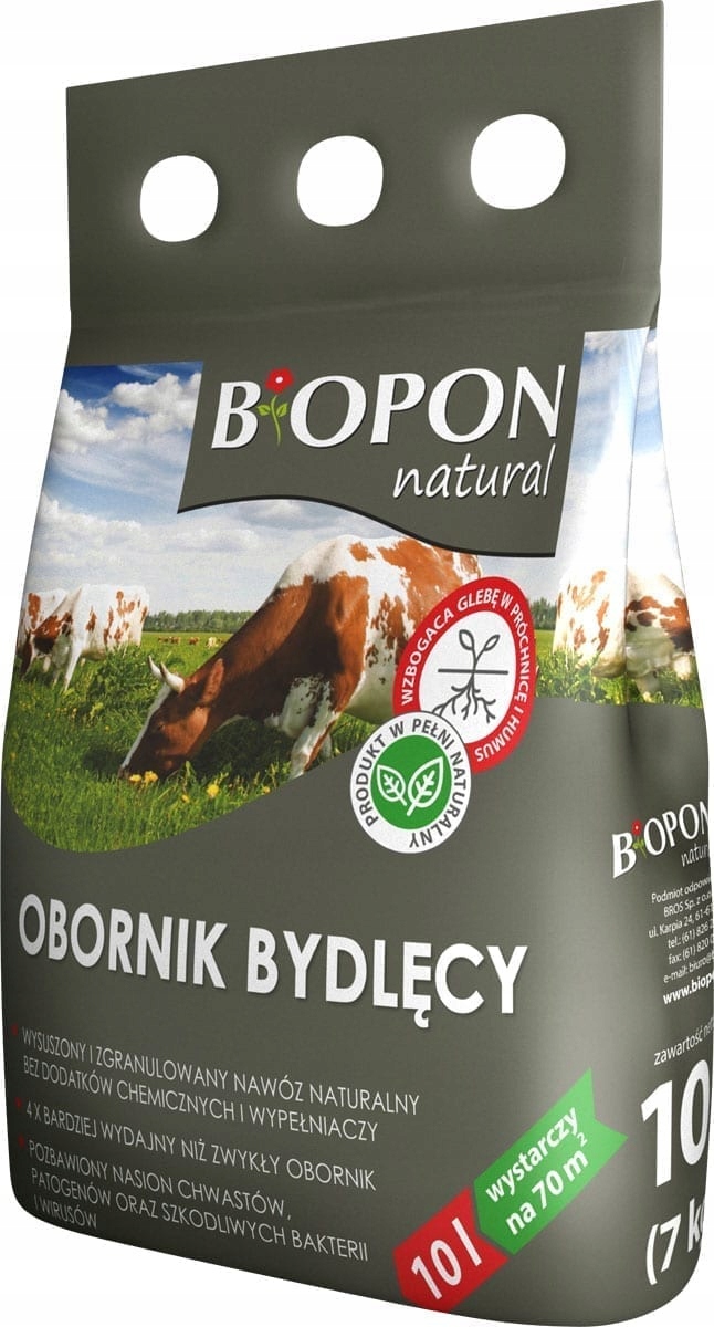 

Biopon Obornik Granulowany Bydlęcy 10L