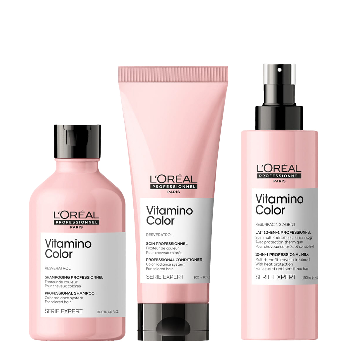 Loreal Vitamino Color sada šampon kondicionér sprej